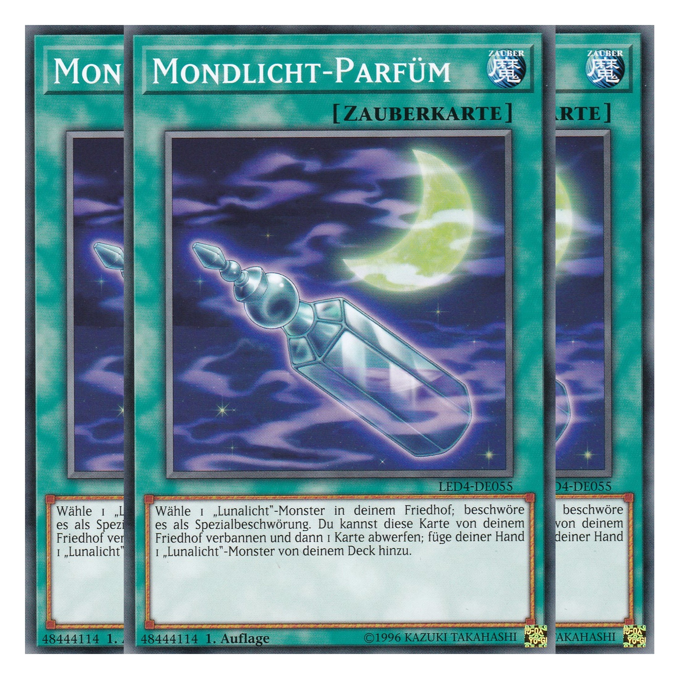 Mondlicht-Parfüm   - LED4-DE055 - Common - Deutsch - 1. Auflage - Legendary Duelists: Sisters of the Rose - Playset (3 Kopien)