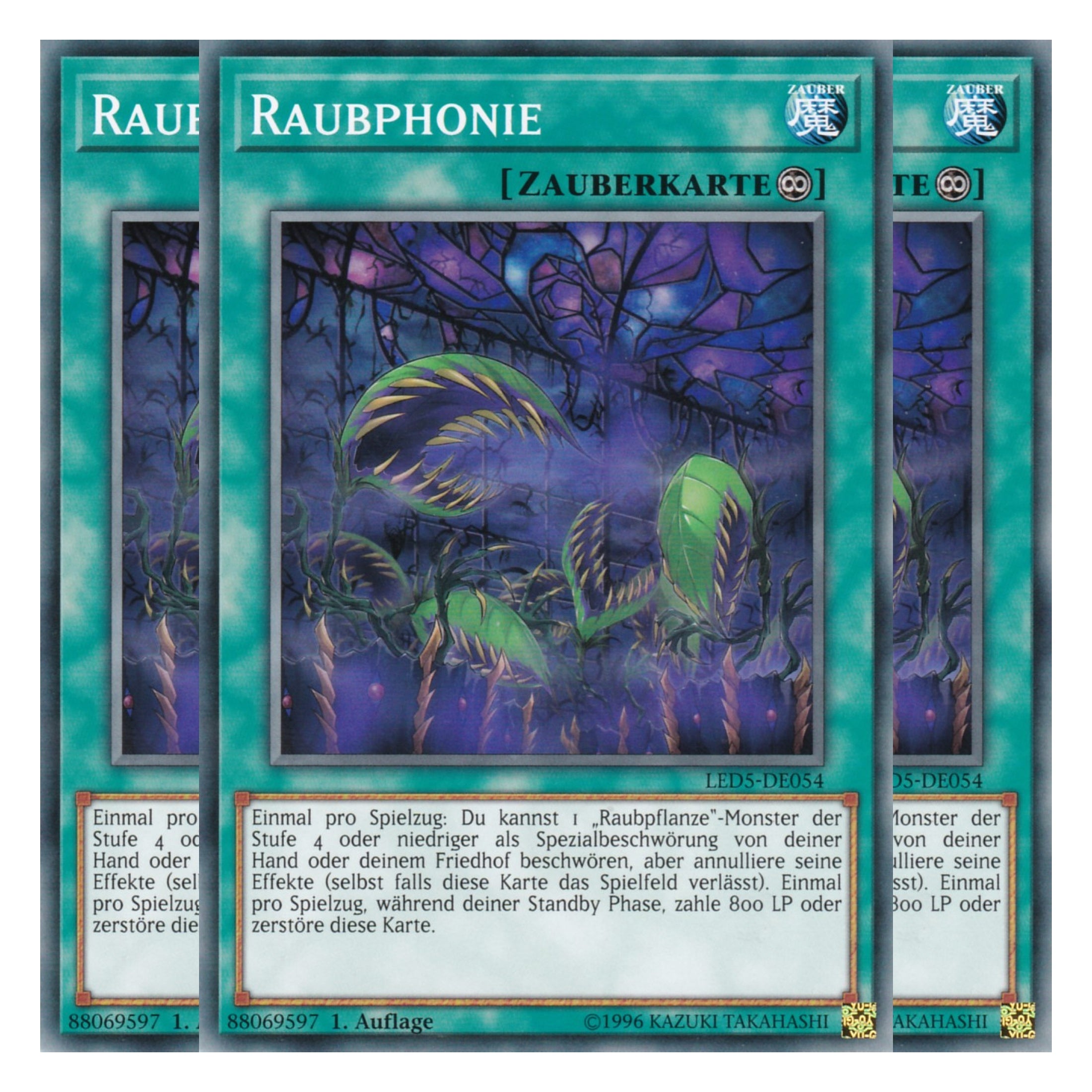 Raubphonie - LED5-DE054 - Common - Deutsch - 1. Auflage - Legendary Duelists: Immortal Destiny - Playset (3 Kopien)
