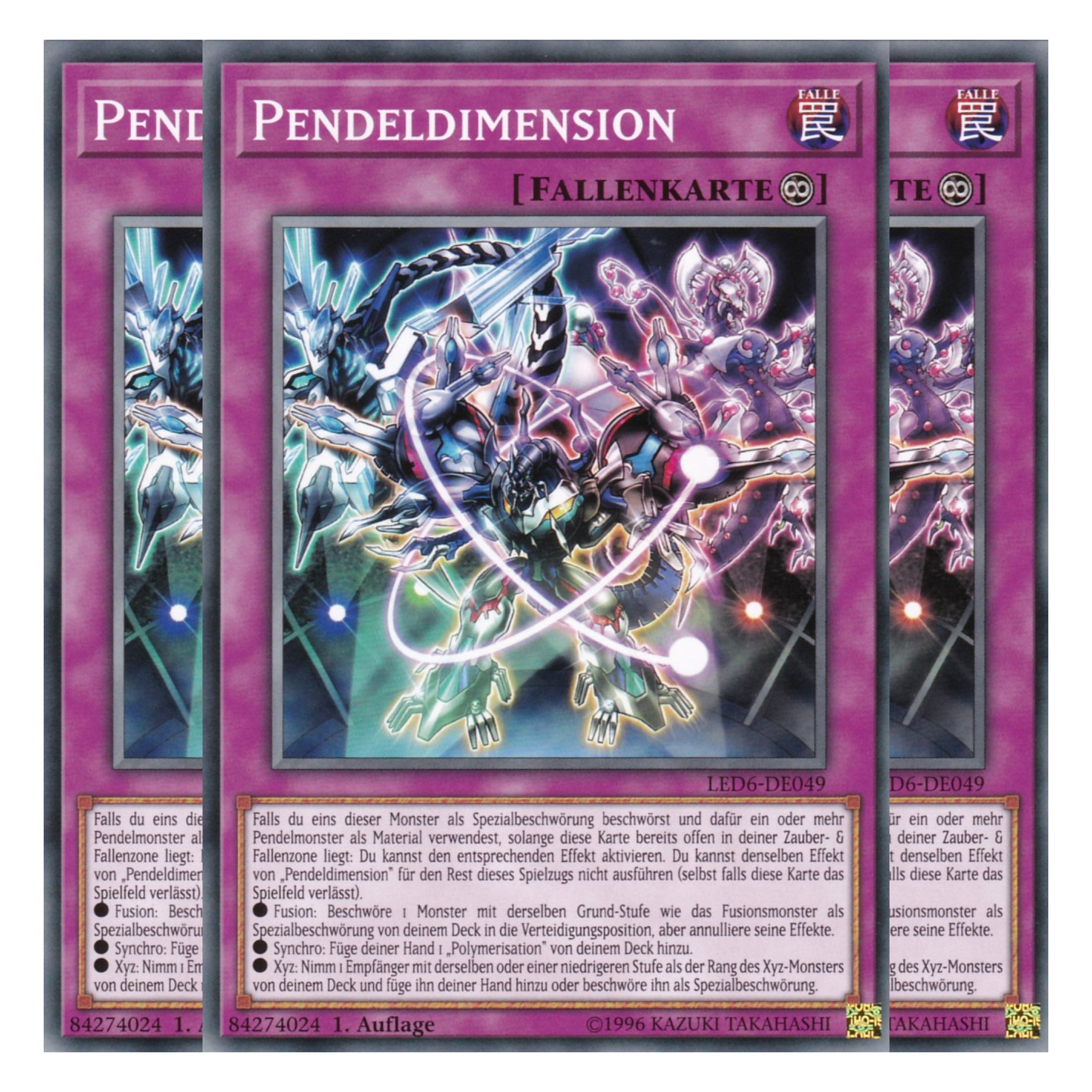 Pendeldimension - LED6-DE049 - Common - Deutsch - 1. Auflage - Legendary Duelists: Magical Hero - Playset (3 Kopien)