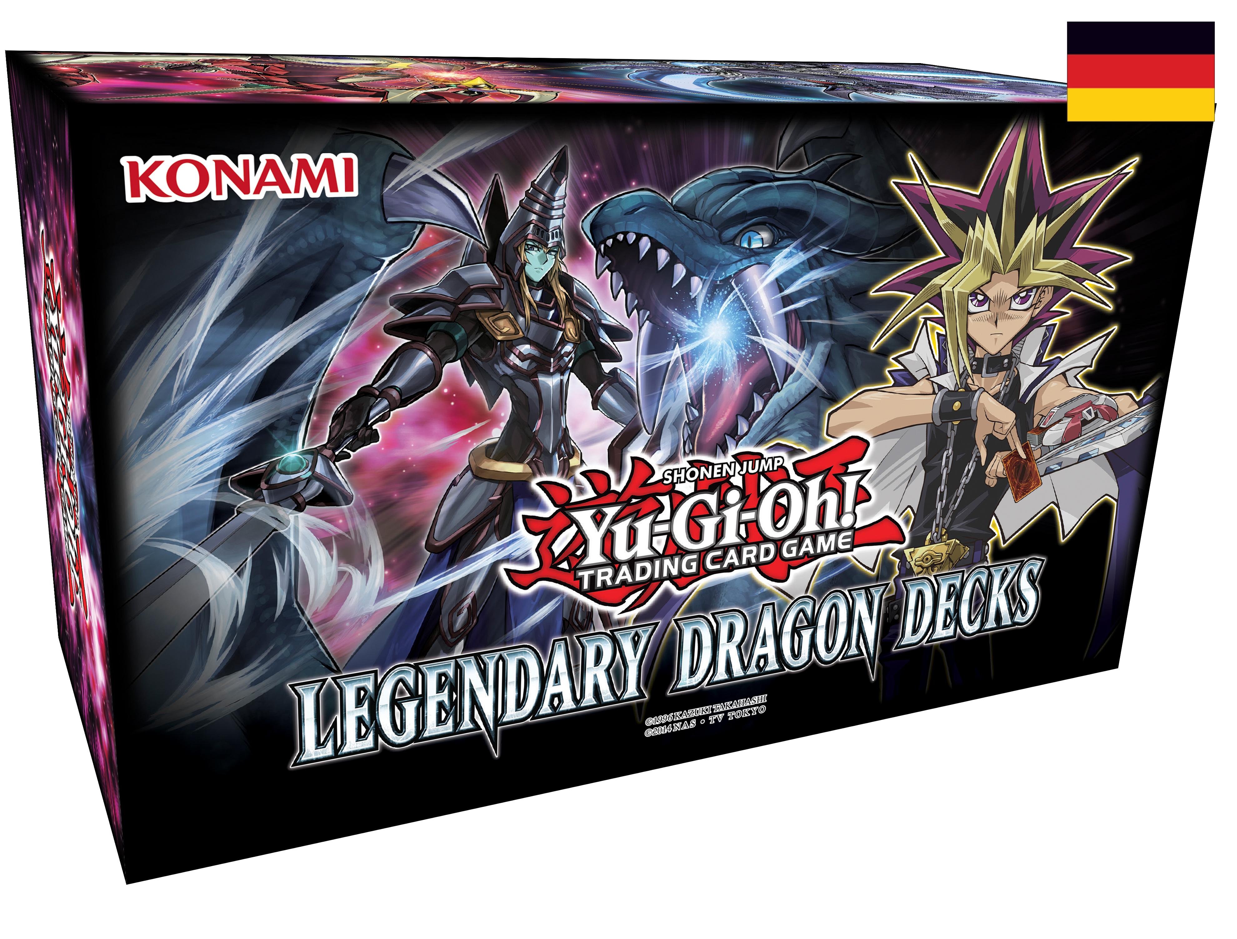 Vorbestellung: Yugioh - Legendary Dragon Decks - LEDD - Box - Reprint - Unlimitiert - Deutsch - Vorgefertige Box - (Vorraussichtlicher Versand: 29.08.2024)