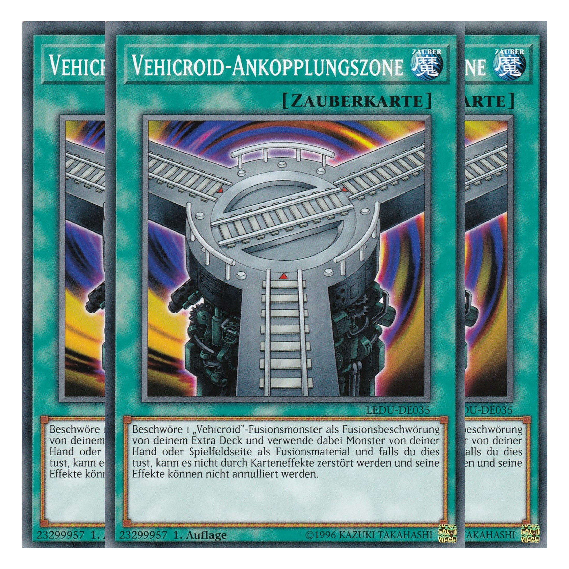 Vehicroid-Ankopplungszone - LEDU-DE035 - Common - Deutsch - 1. Auflage - Legendary Duelists - Playset (3 Kopien)