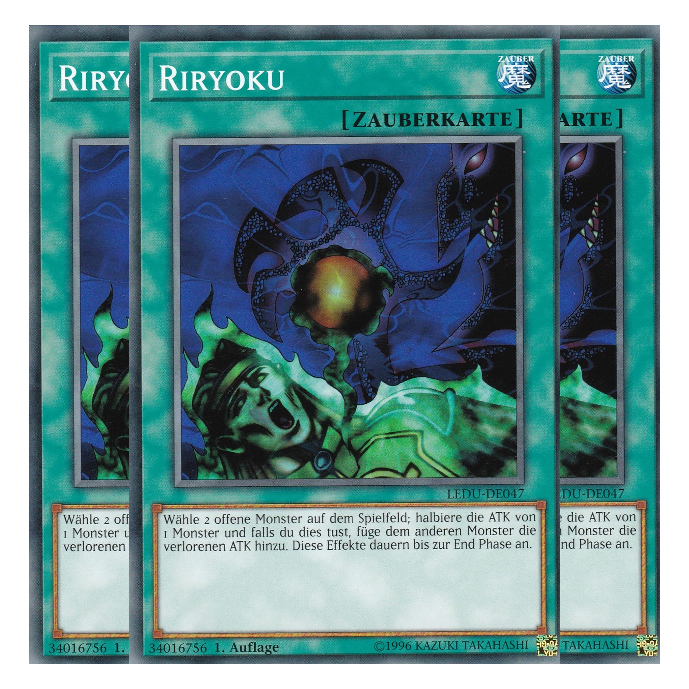Riryoku - LEDU-DE047 - Common - Deutsch - 1. Auflage - Legendary Duelists - Playset (3 Kopien)