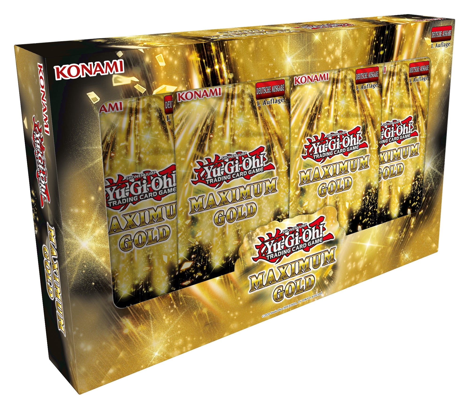 Yugioh - Maximum Gold - Deutsch - Box - 1. Auflage - Originalverpackt