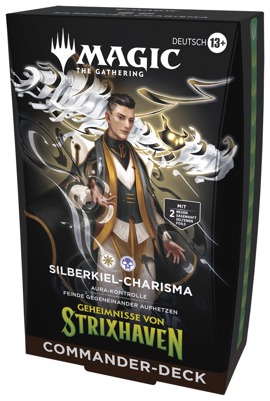 Magic: The Gathering – Geheimnisse von Strixhaven Commander Deck | Silverquill | Deutsch | Vorbestellung: 16.04.2026
