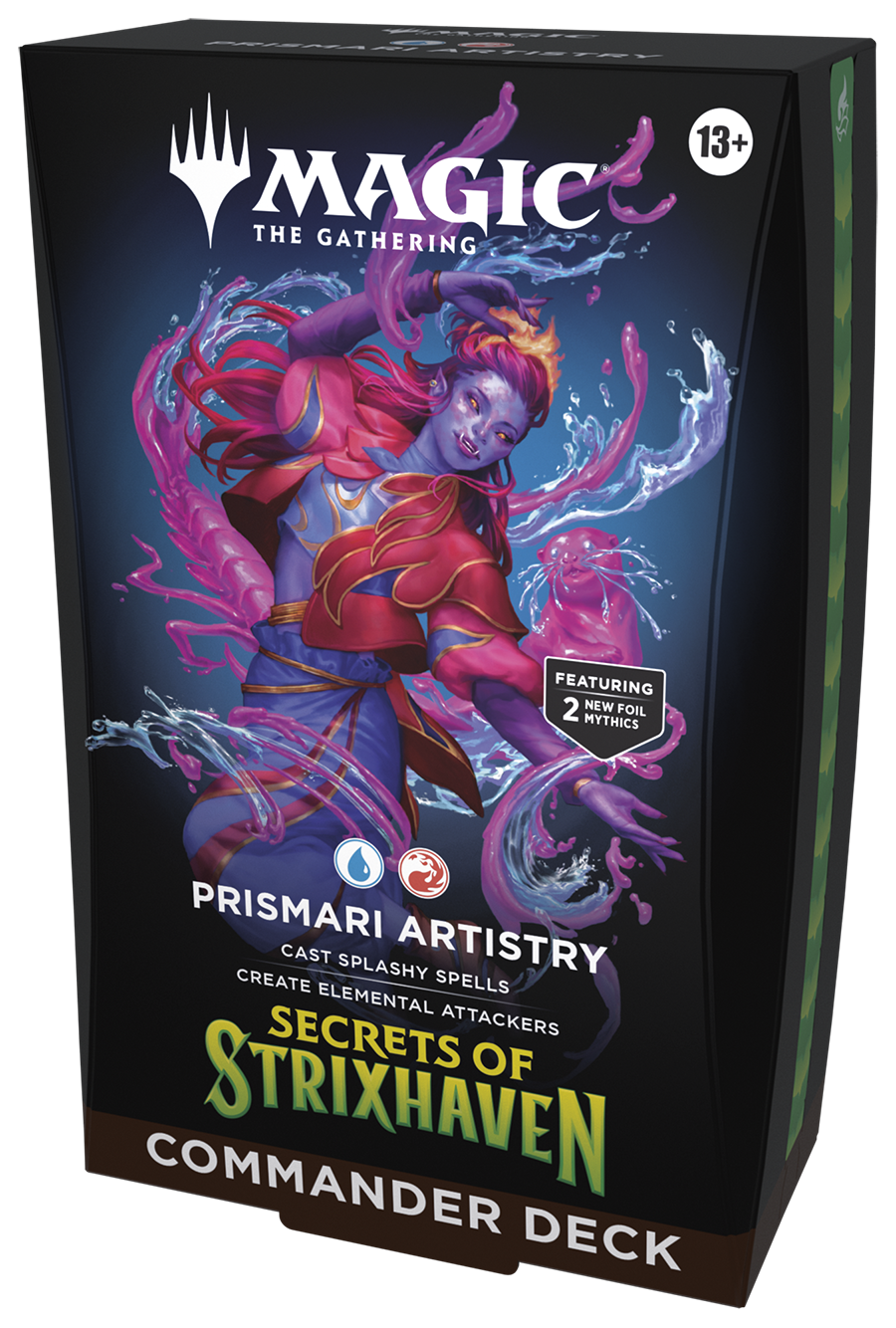 Magic: The Gathering – Secrets of Strixhaven Commander Deck | Prismari | Englisch | Vorbestellung: 16.04.2026