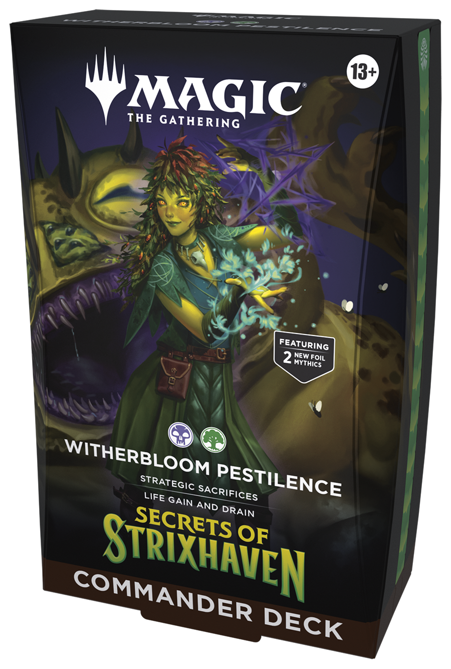 Magic: The Gathering – Secrets of Strixhaven Commander Deck | Witherbloom | Englisch | Vorbestellung: 16.04.2026