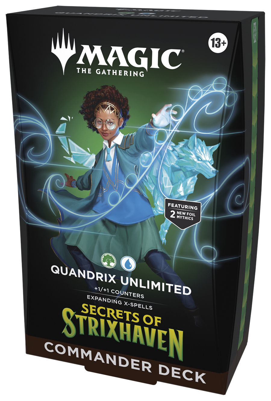 Magic: The Gathering – Secrets of Strixhaven Commander Deck | Quandrix | Englisch | Vorbestellung: 16.04.2026