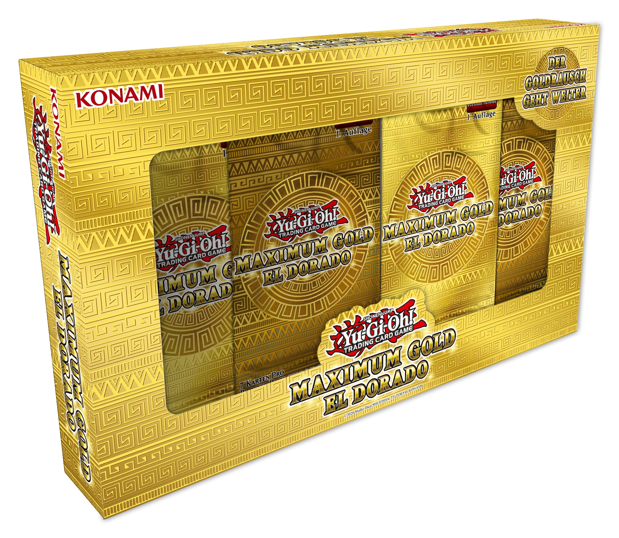 Yugioh - Maximum Gold El Dorado - Deutsch - Box - 2. Auflage - Originalverpackt