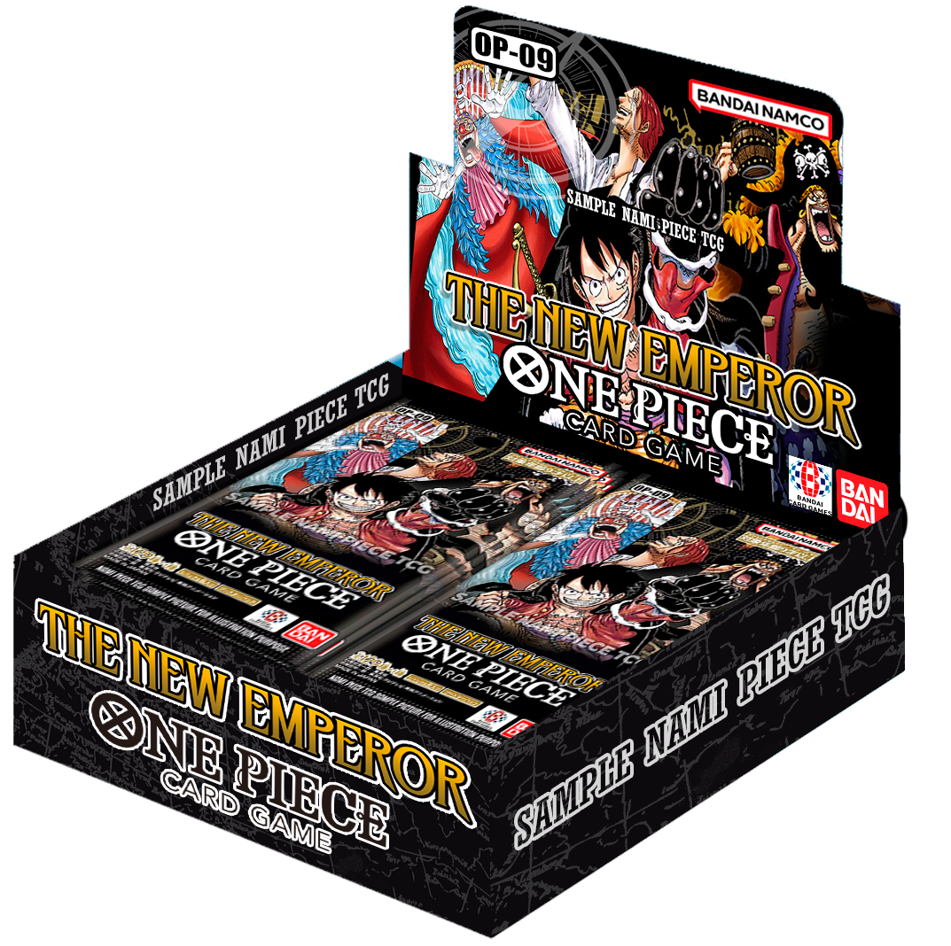 One Piece Card Game - The New Emperor (4 Emperors) - OP09 - Display (24 Booster Packs) - Englisch - Vorbestellung