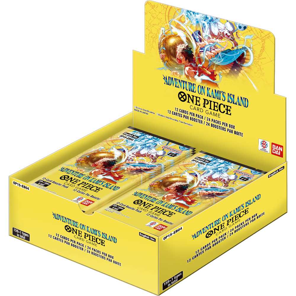 One Piece Card Game OP15 Booster Display Englisch (EN) – Sealed Box mit 24 Packs