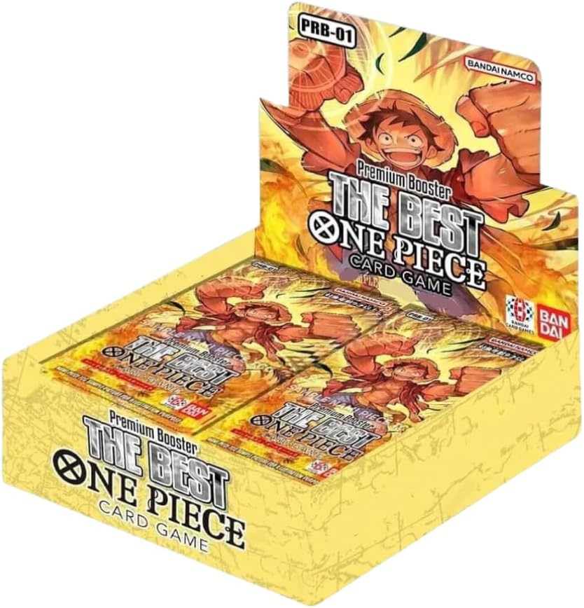 One Piece Card Game - The Best Premium Booster Box - Display (20 Booster Packs) - Englisch