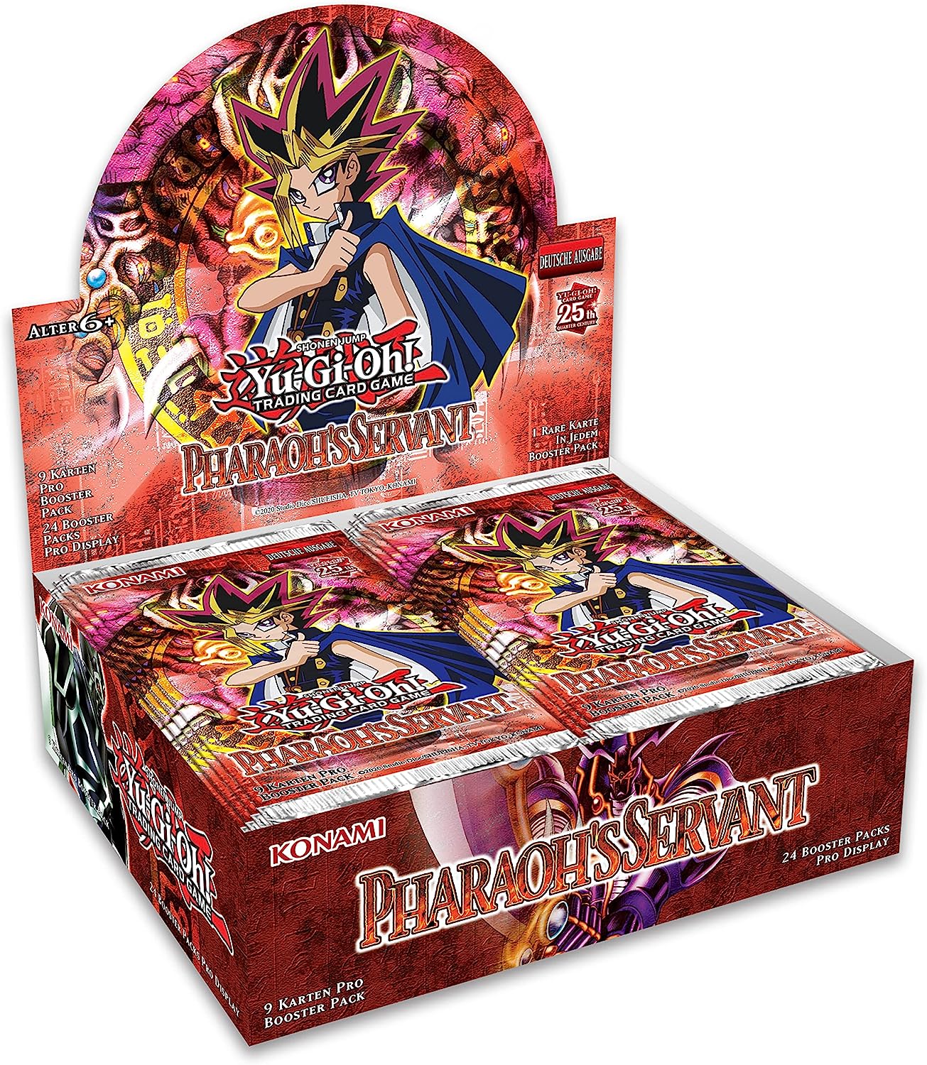 Yugioh - Pharaoh's Servant - 25th Anniversary - Deutsch - Display - OVP (Originalverpackt)