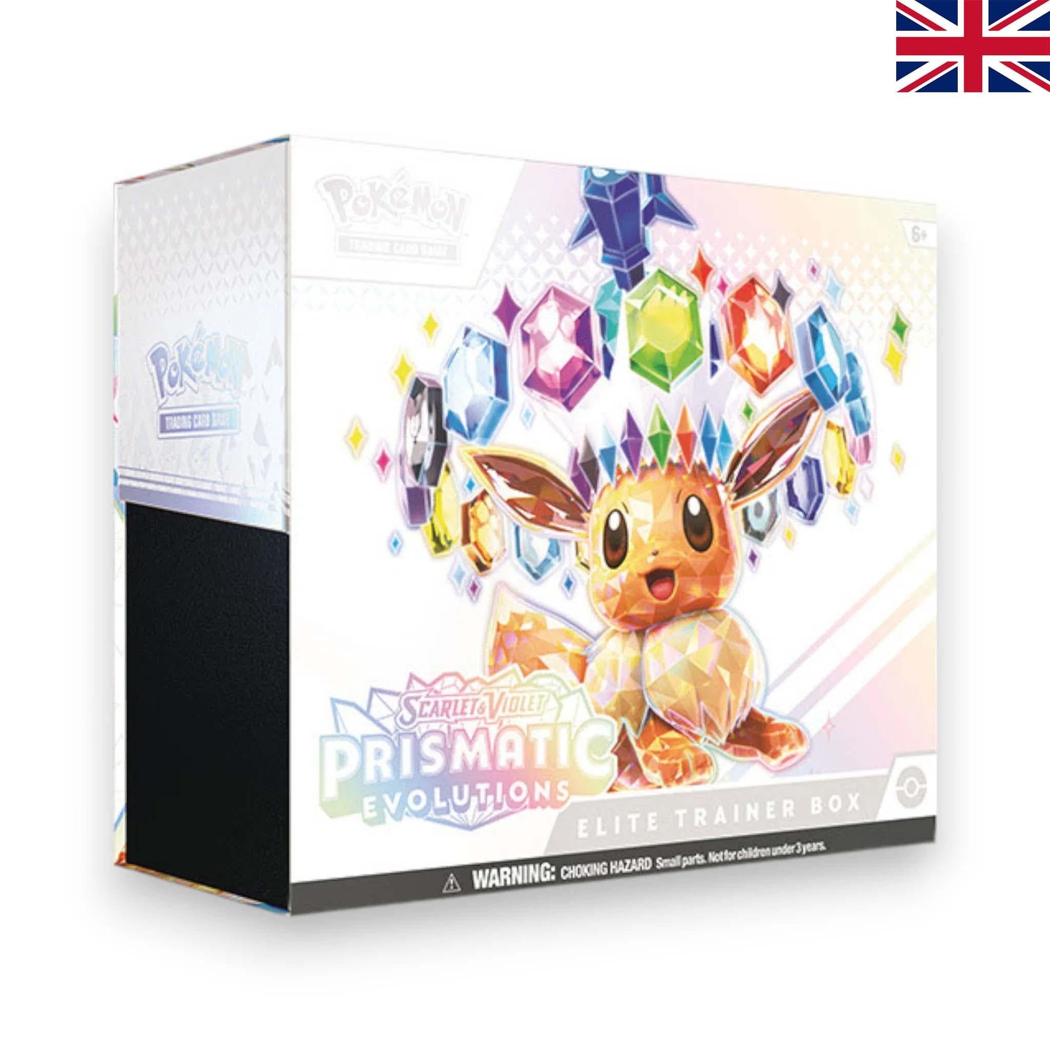 Pokemon - Prismatic Evolutions (Prismatische Entwicklungen) - Top Trainer Box - ENGLISCH - VORVERKAUF