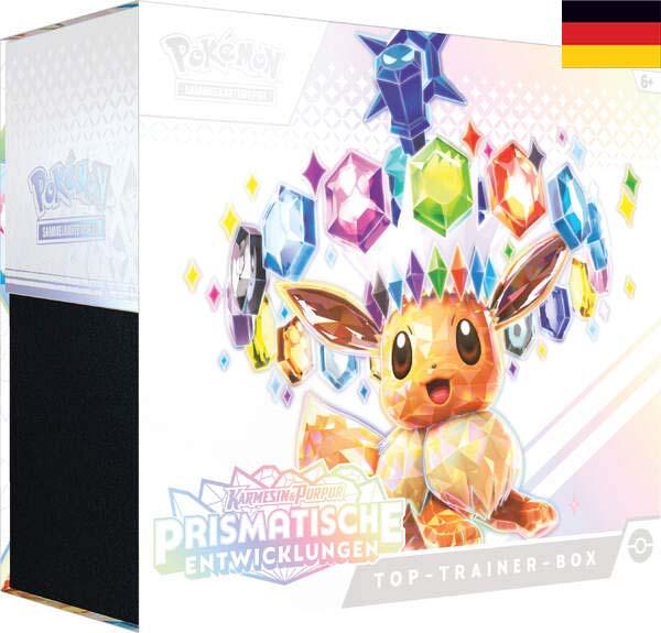 Pokemon - Prismatische Entwicklungen - Top Trainer Box - DEUTSCH - VORVERKAUF