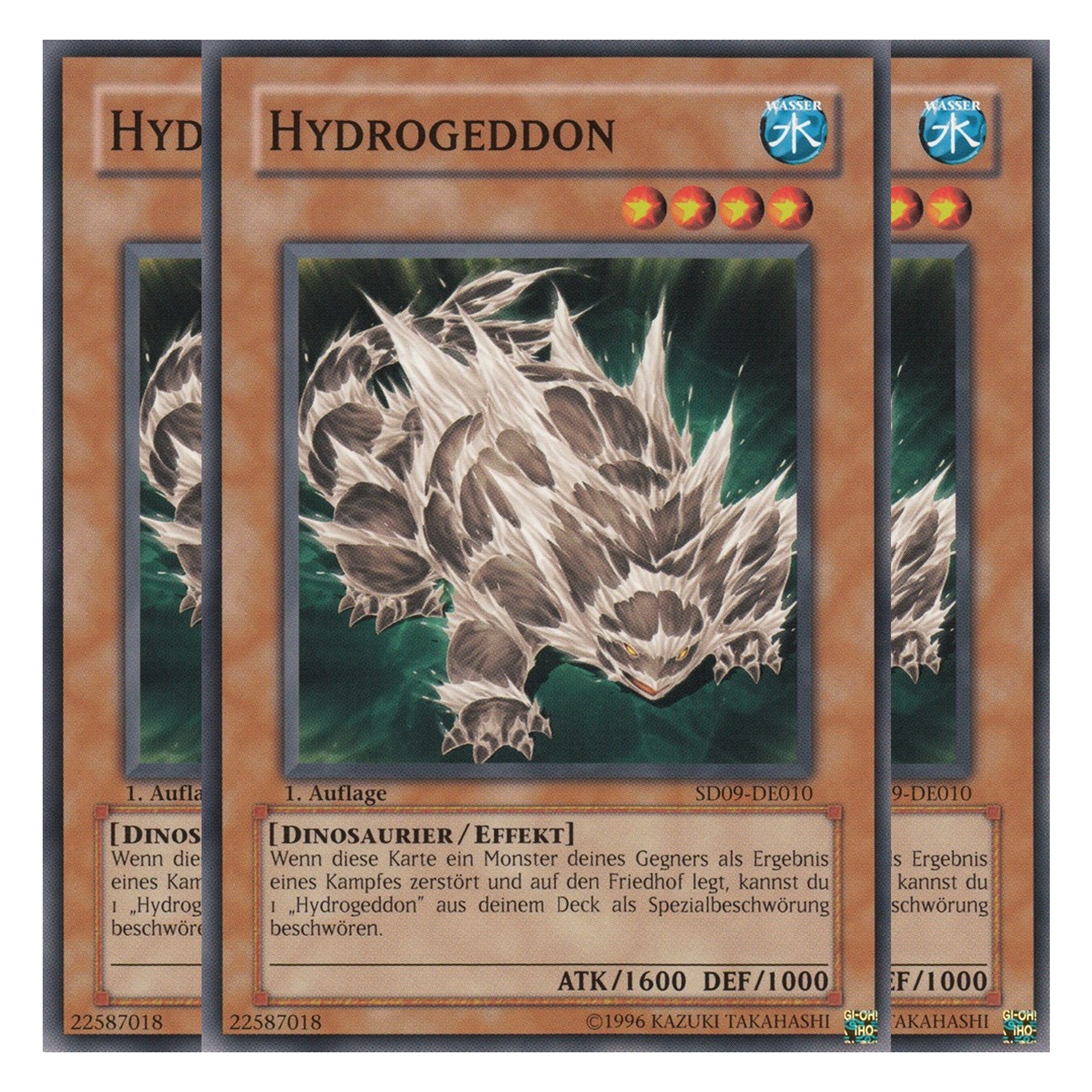 Hydrogeddon - SD09-DE010 - Common - Deutsch - 1. Auflage - Structure Deck: Dinosaur's Rage - Playset (3 Kopien)