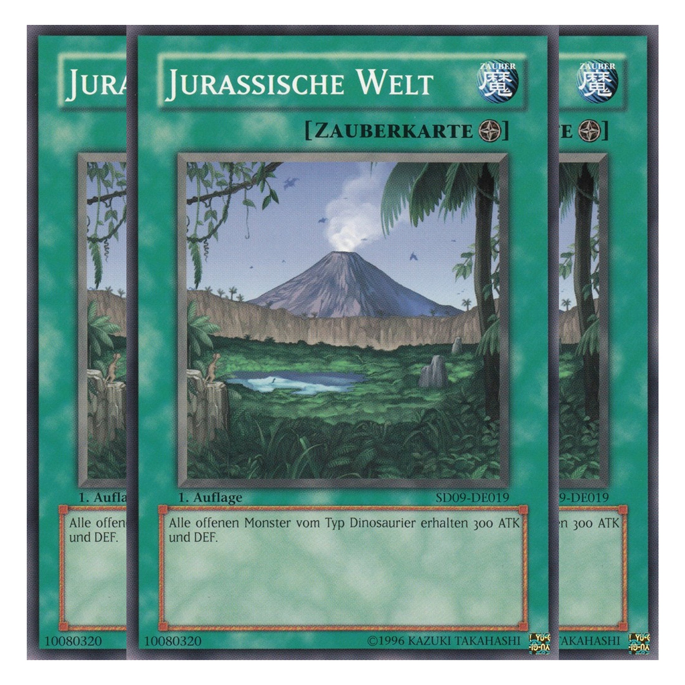 Jurassische Welt - SD09-DE019 - Common - Deutsch - 1. Auflage - Structure Deck: Dinosaur's Rage - Playset (3 Kopien)