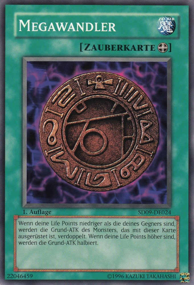 Megawandler - SD09-DE024 - Common - Deutsch - 1. Auflage - Structure Deck: Dinosaur's Rage - Yugioh
