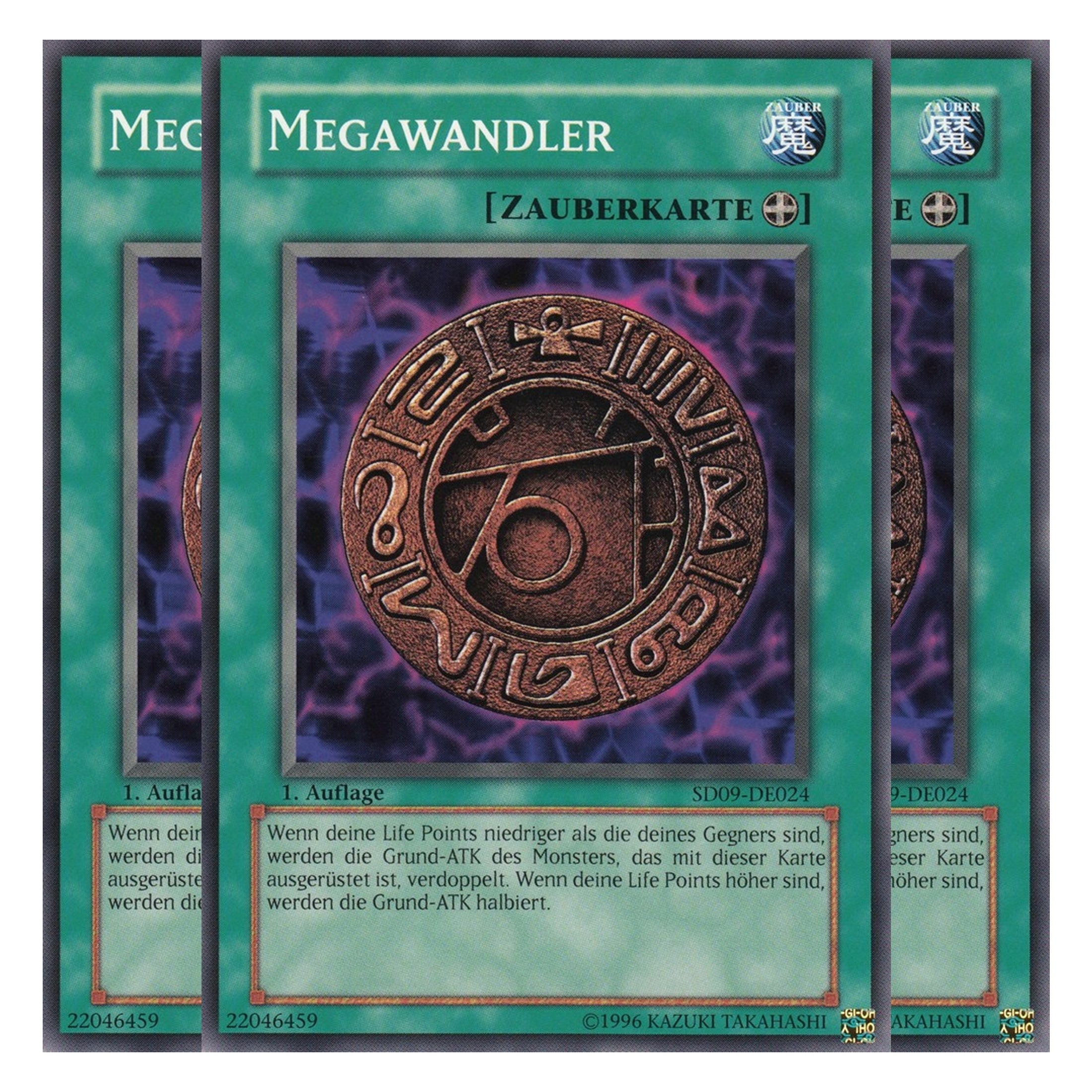 Megawandler - SD09-DE024 - Common - Deutsch - 1. Auflage - Structure Deck: Dinosaur's Rage - Playset (3 Kopien)
