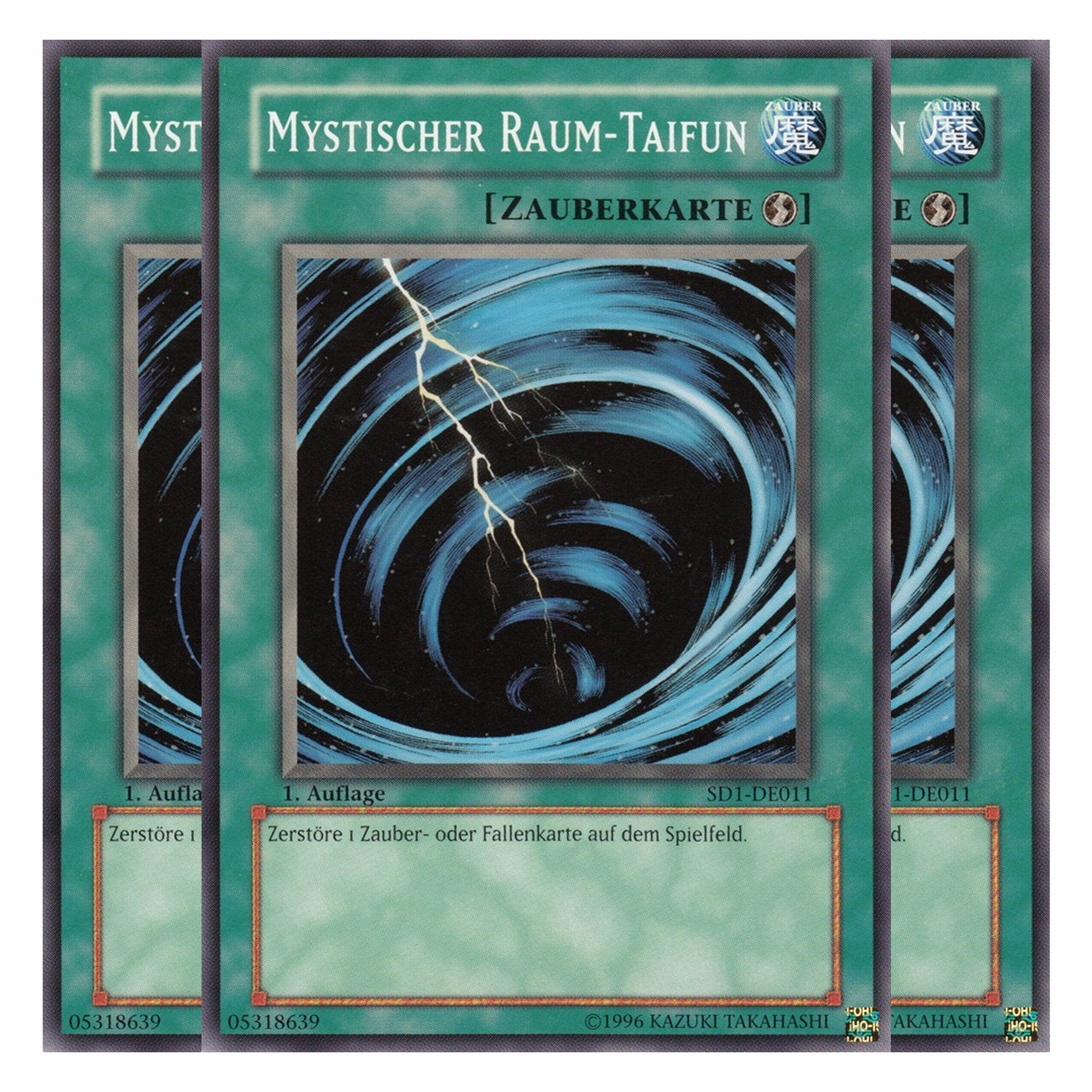 Mystischer Raum-Taifun - SD1-DE011 - Common - Deutsch - 1. Auflage - Structure Deck: Dragon's Roar - Playset (3 Kopien)