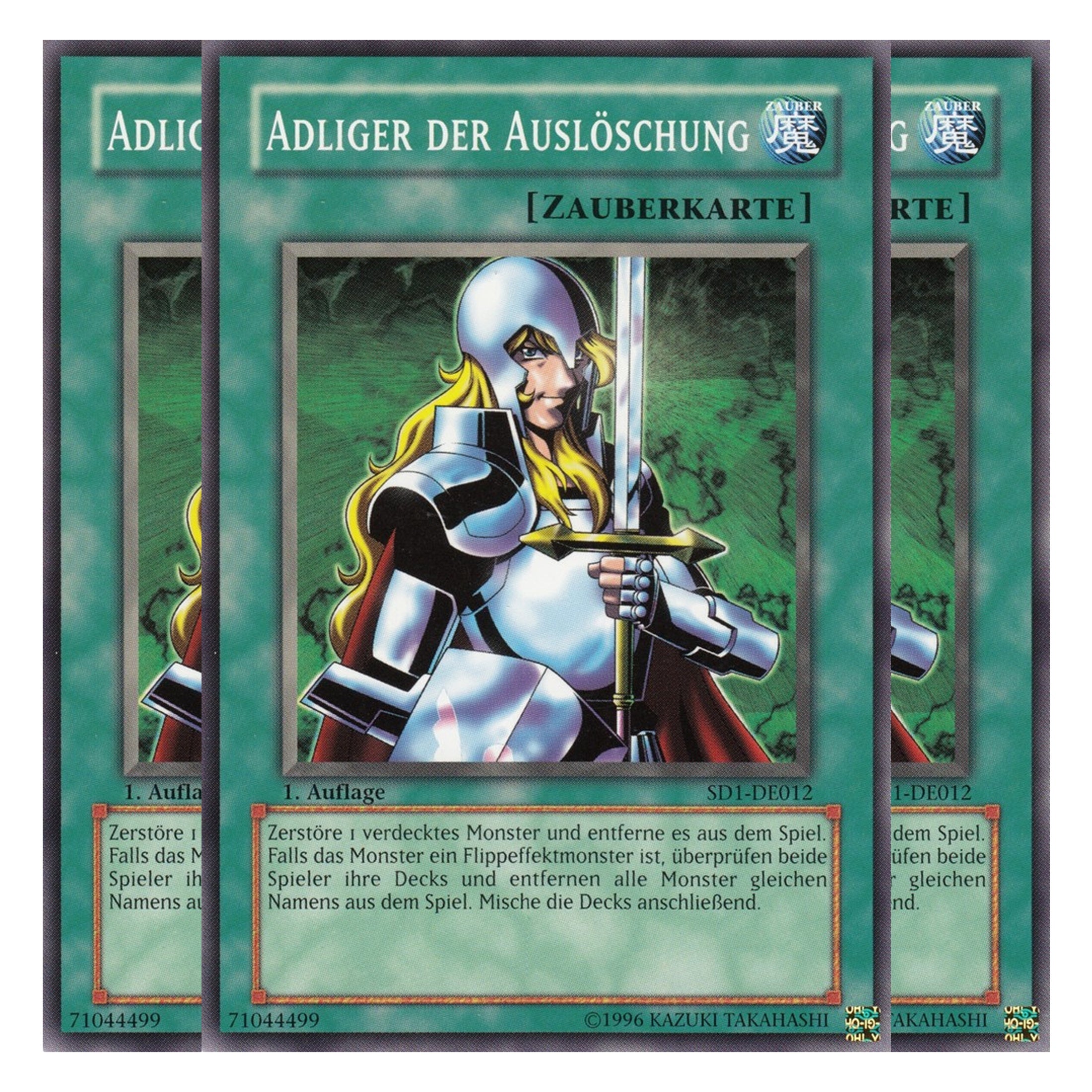 Adliger der Auslöschung - SD1-DE012 - Common - Deutsch - 1. Auflage - Structure Deck: Dragon's Roar - Playset (3 Kopien)