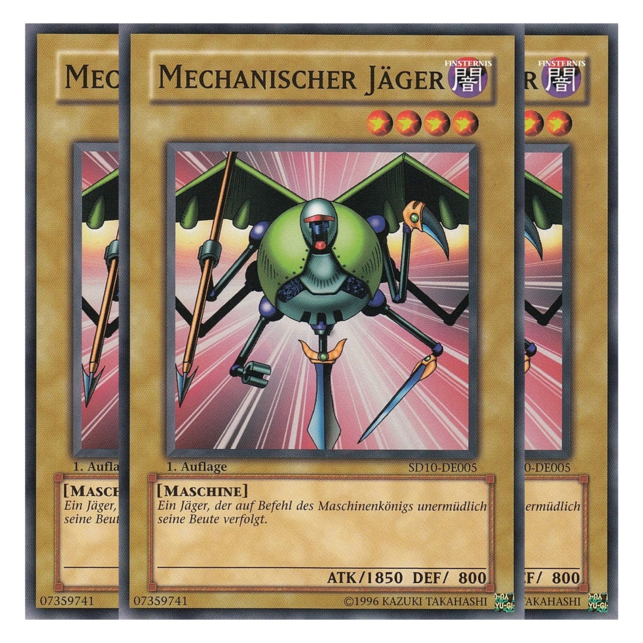 Mechanischer Jäger - SD10-DE005 - Common - Deutsch - 1. Auflage - Structure Deck: Machine Re-Volt - Playset (3 Kopien)