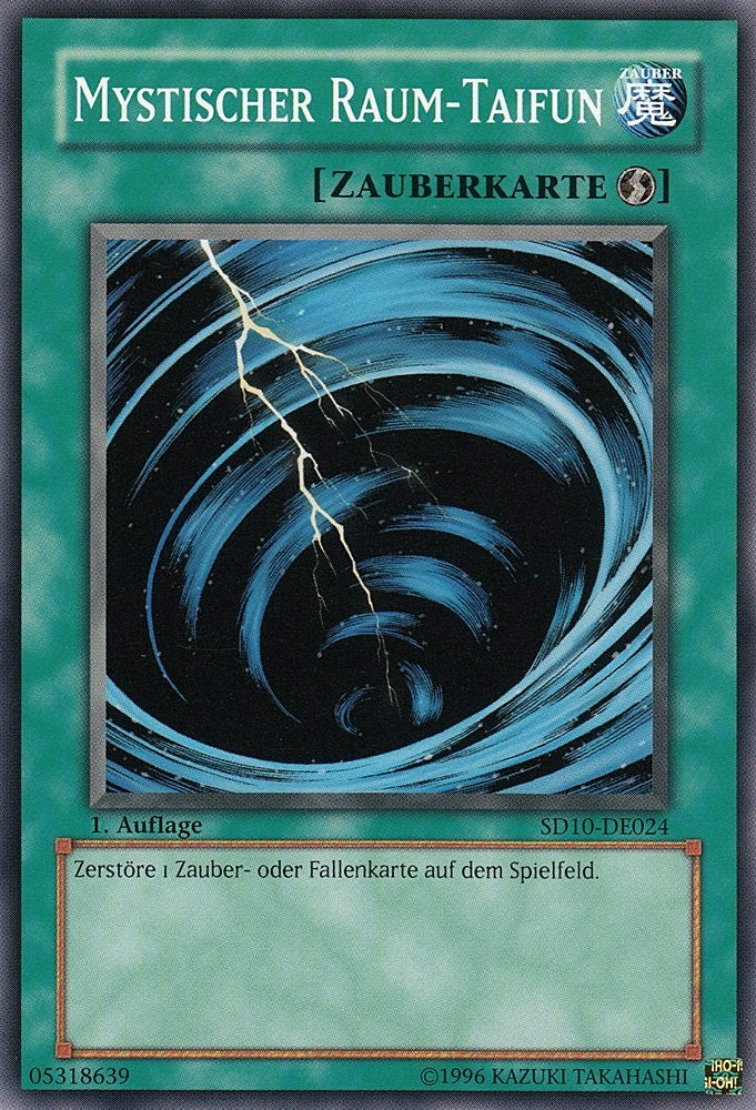 Mystischer Raum-Taifun - SD10-DE024 - Common - Deutsch - 1. Auflage - Structure Deck: Machine Re-Volt - Yugioh