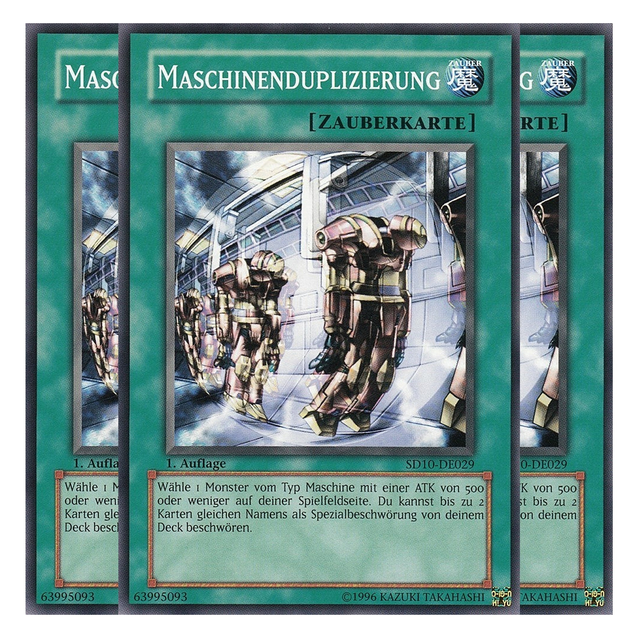 Maschinenduplizierung - SD10-DE029 - Common - Deutsch - 1. Auflage - Structure Deck: Machine Re-Volt - Playset (3 Kopien)