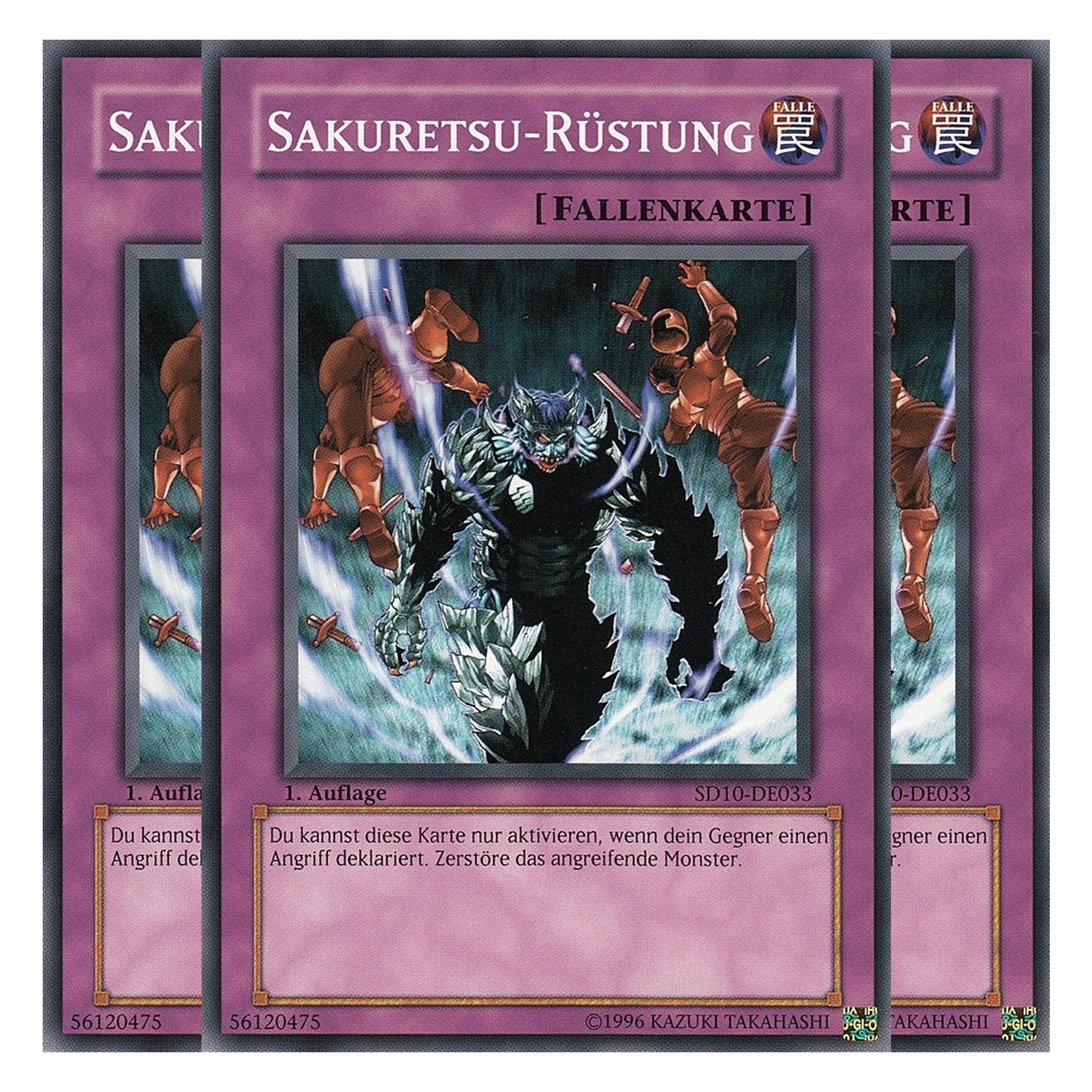 Sakuretsu-Rüstung - SD10-DE033 - Common - Deutsch - 1. Auflage - Structure Deck: Machine Re-Volt - Playset (3 Kopien)