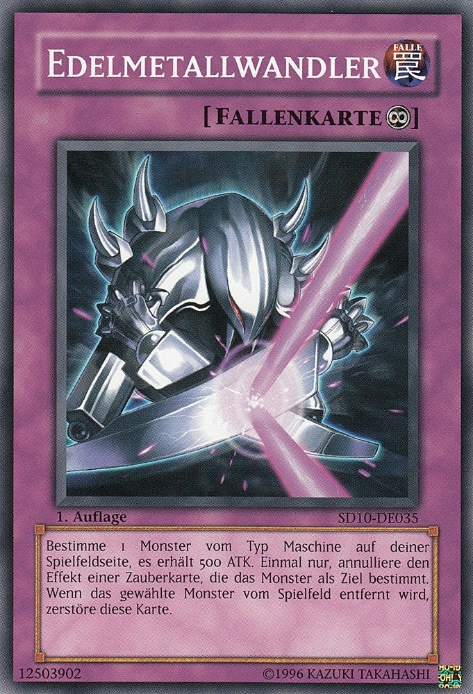 Edelmetallwandler - SD10-DE035 - Common - Deutsch - 1. Auflage - Structure Deck: Machine Re-Volt - Yugioh