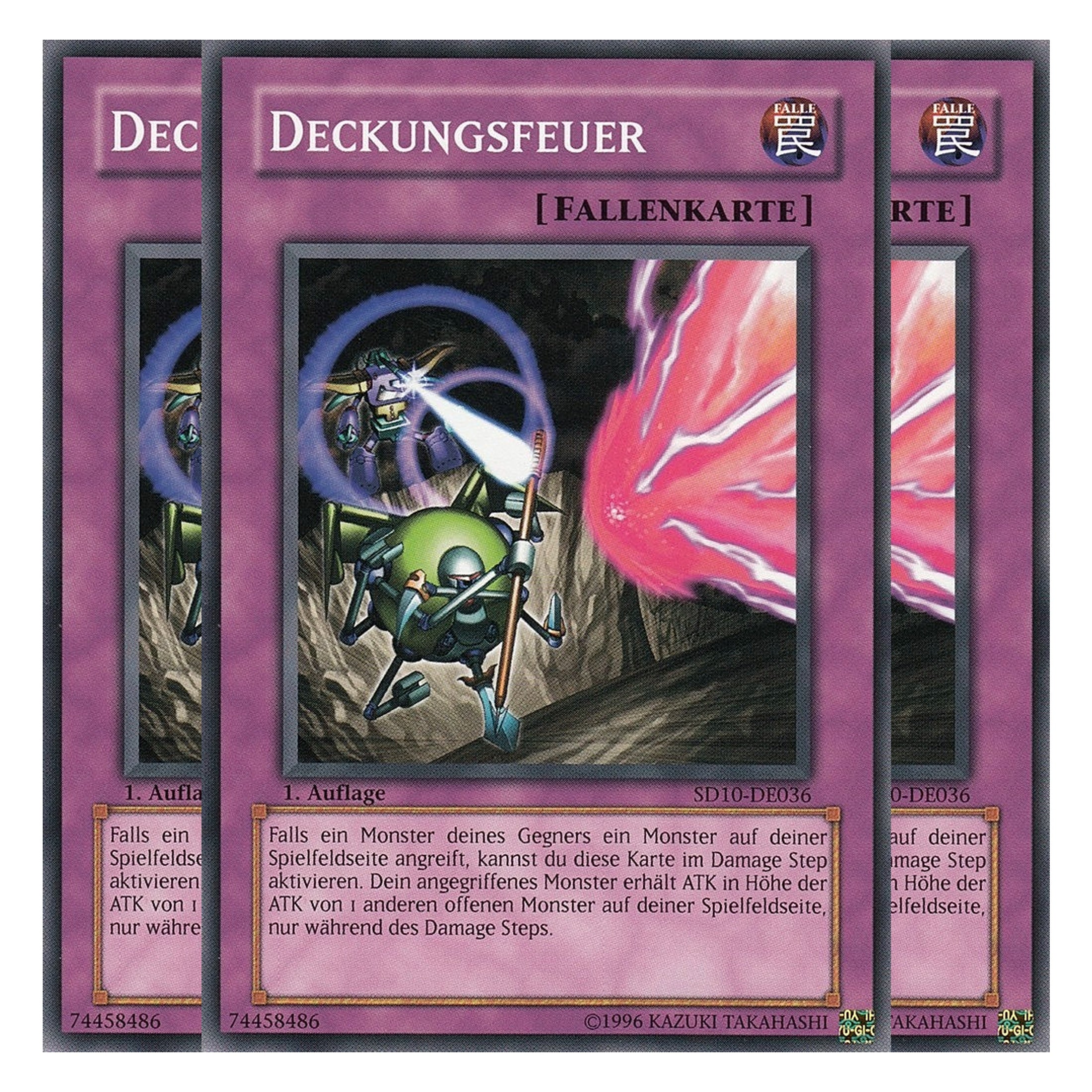 Deckungsfeuer - SD10-DE036 - Common - Deutsch - 1. Auflage - Structure Deck: Machine Re-Volt - Playset (3 Kopien)