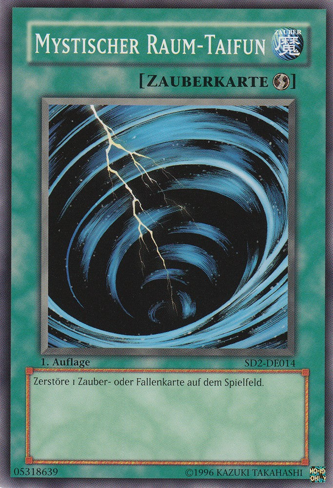 Mystischer Raum-Taifun - SD2-DE014 - Common - Deutsch - 1. Auflage - Structure Deck: Zombie Madness - Yugioh