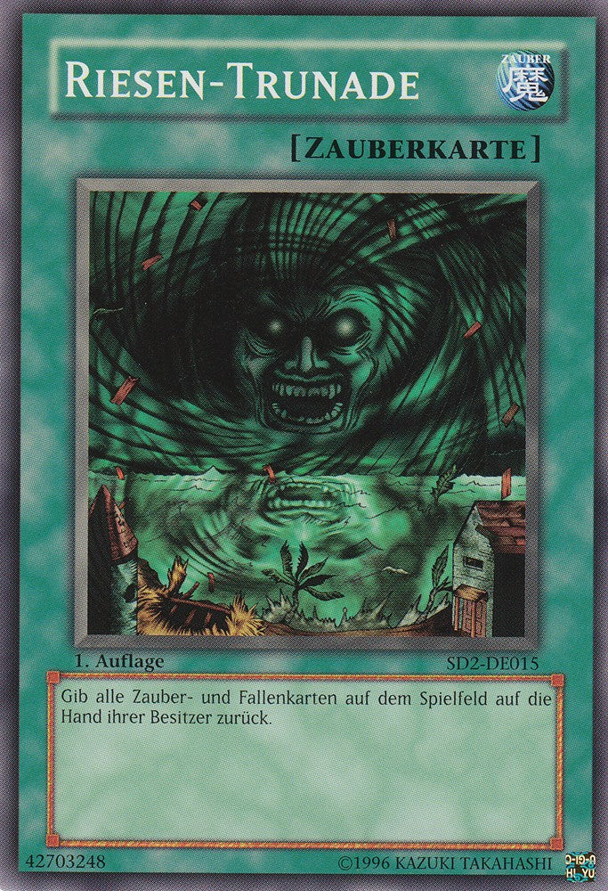 Riesen-Trunade - SD2-DE015 - Common - Deutsch - 1. Auflage - Structure Deck: Zombie Madness - Yugioh