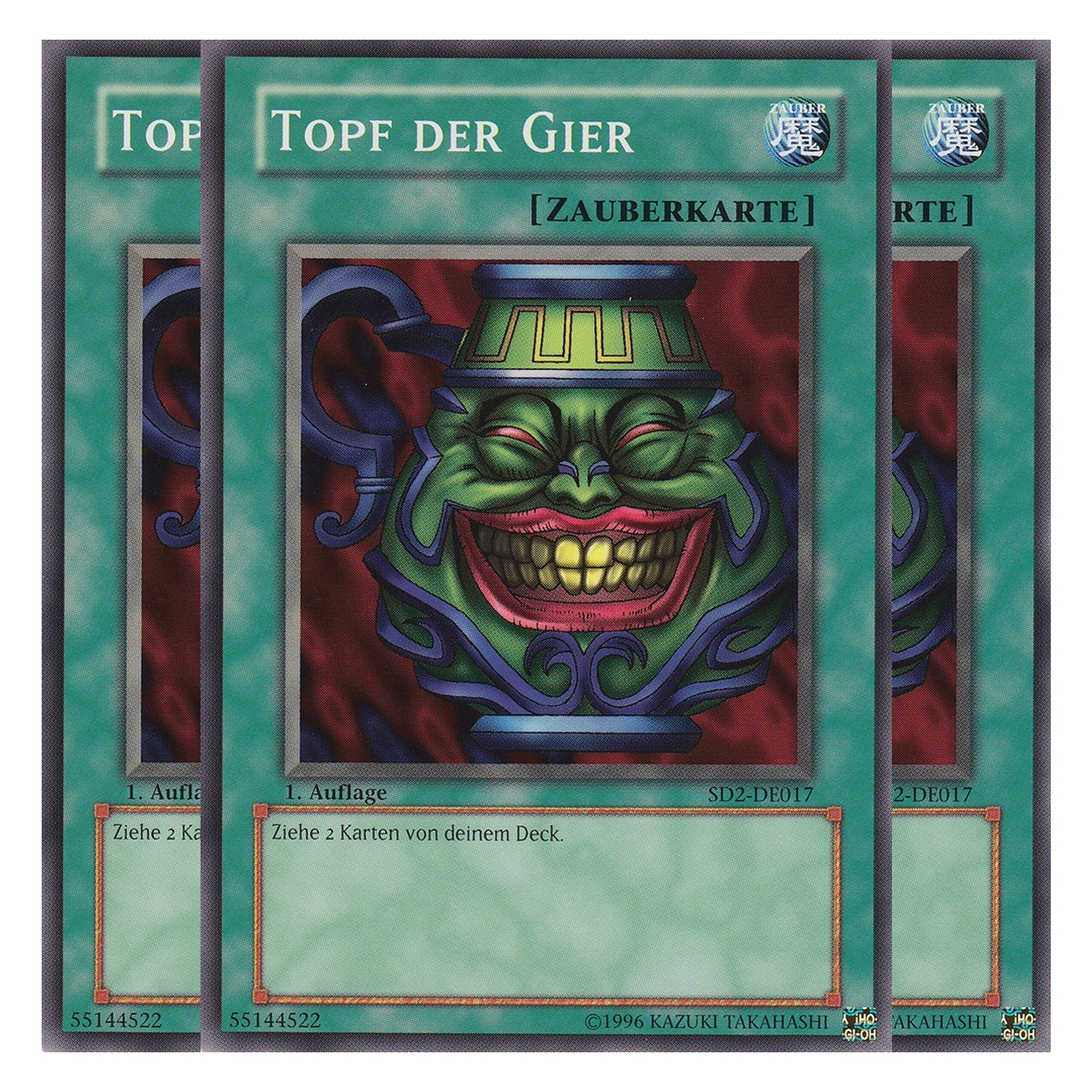 Topf der Gier - SD2-DE017 - Common - Deutsch - 1. Auflage - Structure Deck: Zombie Madness - Playset (3 Kopien)