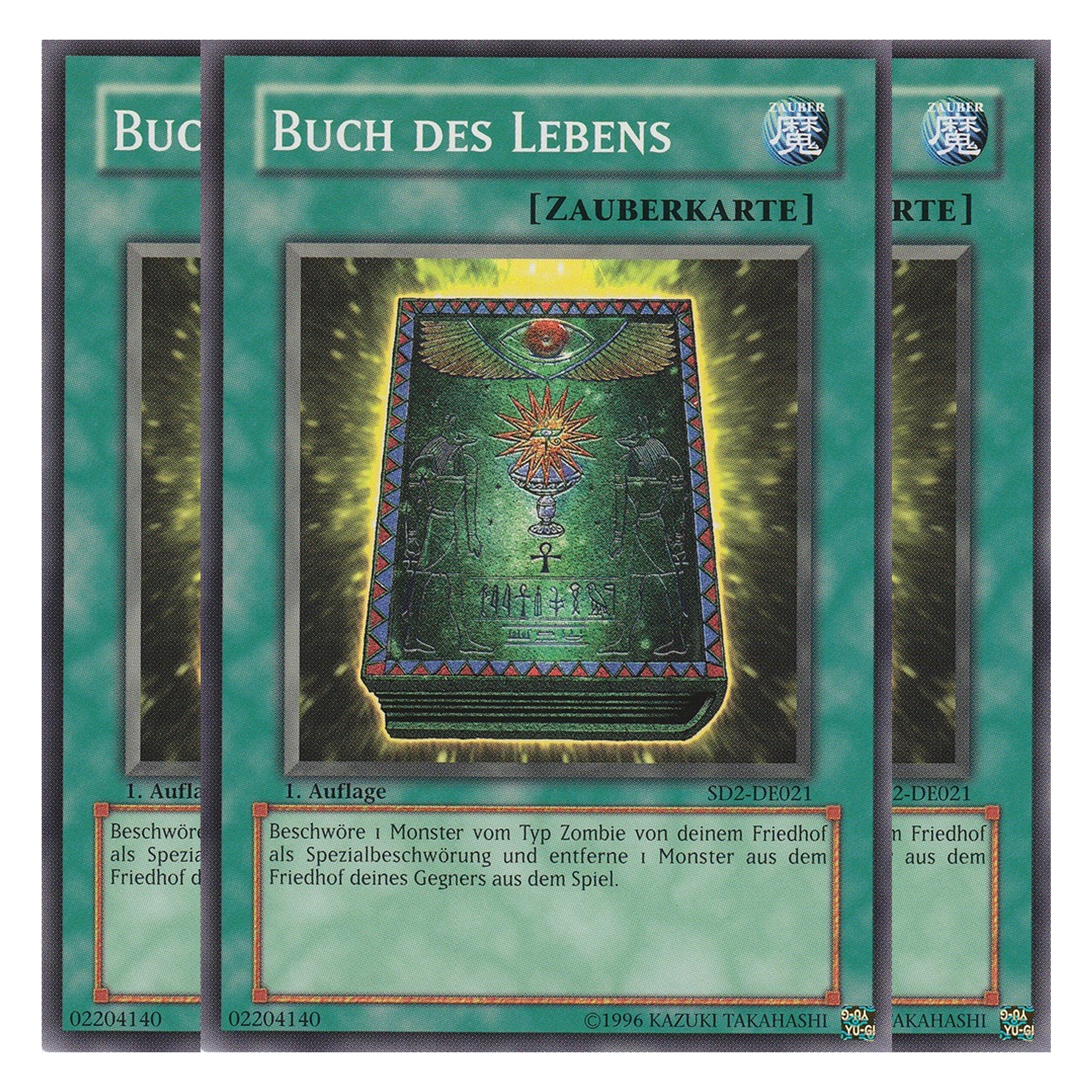 Buch des Lebens - SD2-DE021 - Common - Deutsch - 1. Auflage - Structure Deck: Zombie Madness - Playset (3 Kopien)