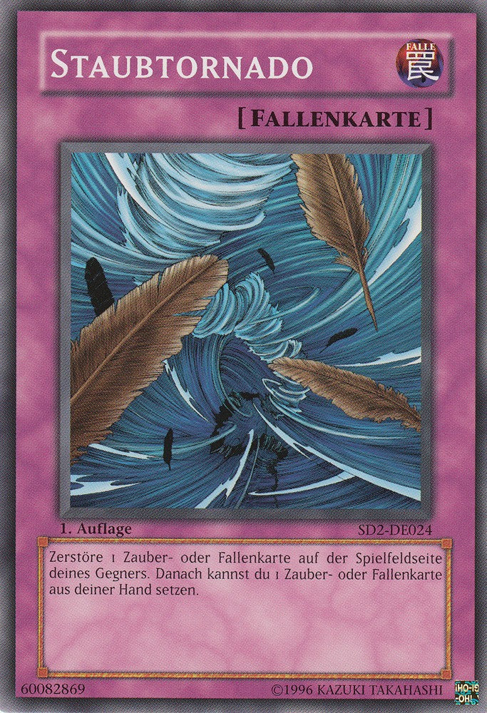 Staubtornado - SD2-DE024 - Common - Deutsch - 1. Auflage - Structure Deck: Zombie Madness - Yugioh
