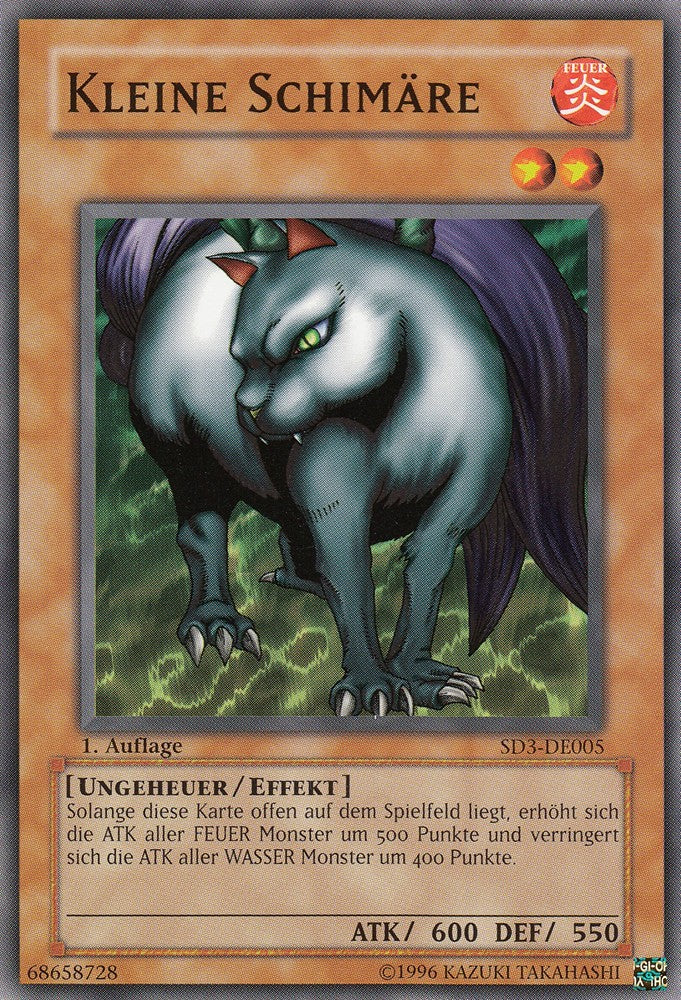 Kleine Schimäre - SD3-DE005 - Common - Deutsch - 1. Auflage - Structure Deck: Blaze of Destruction - Yugioh