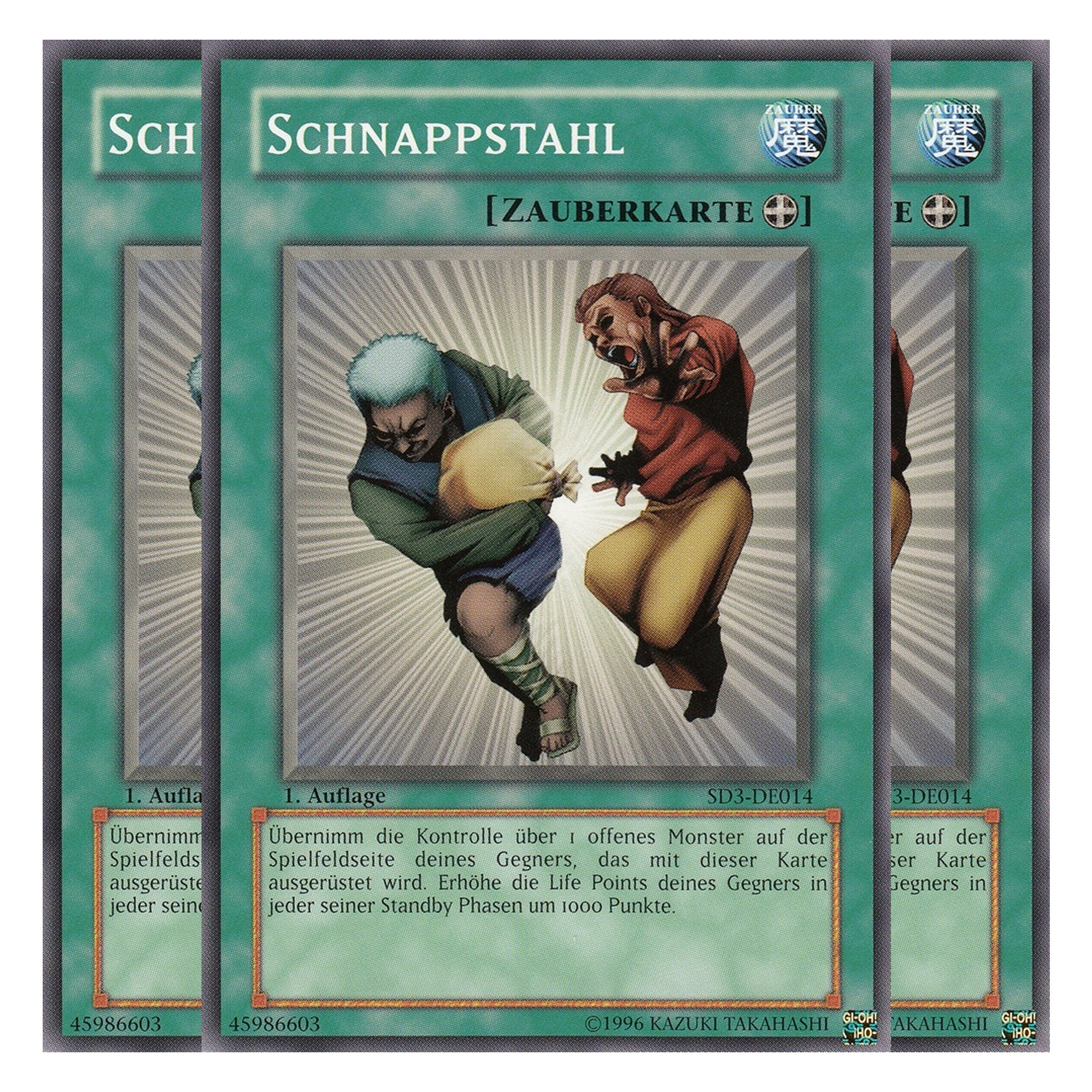 Schnappstahl - SD3-DE014 - Common - Deutsch - 1. Auflage - Structure Deck: Blaze of Destruction - Playset (3 Kopien)