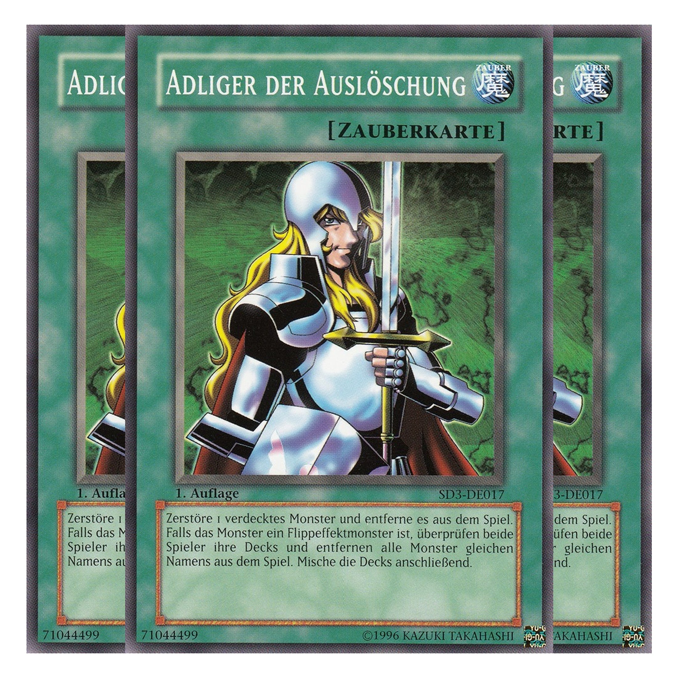 Adliger der Auslöschung - SD3-DE017 - Common - Deutsch - 1. Auflage - Structure Deck: Blaze of Destruction - Playset (3 Kopien)