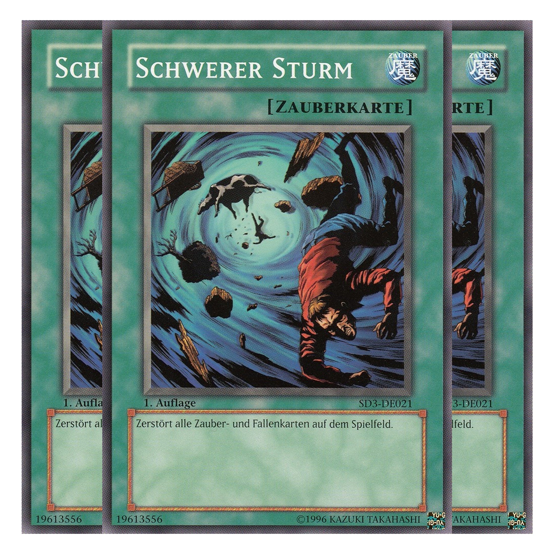 Schwerer Sturm - SD3-DE021 - Common - Deutsch - 1. Auflage - Structure Deck: Blaze of Destruction - Playset (3 Kopien)
