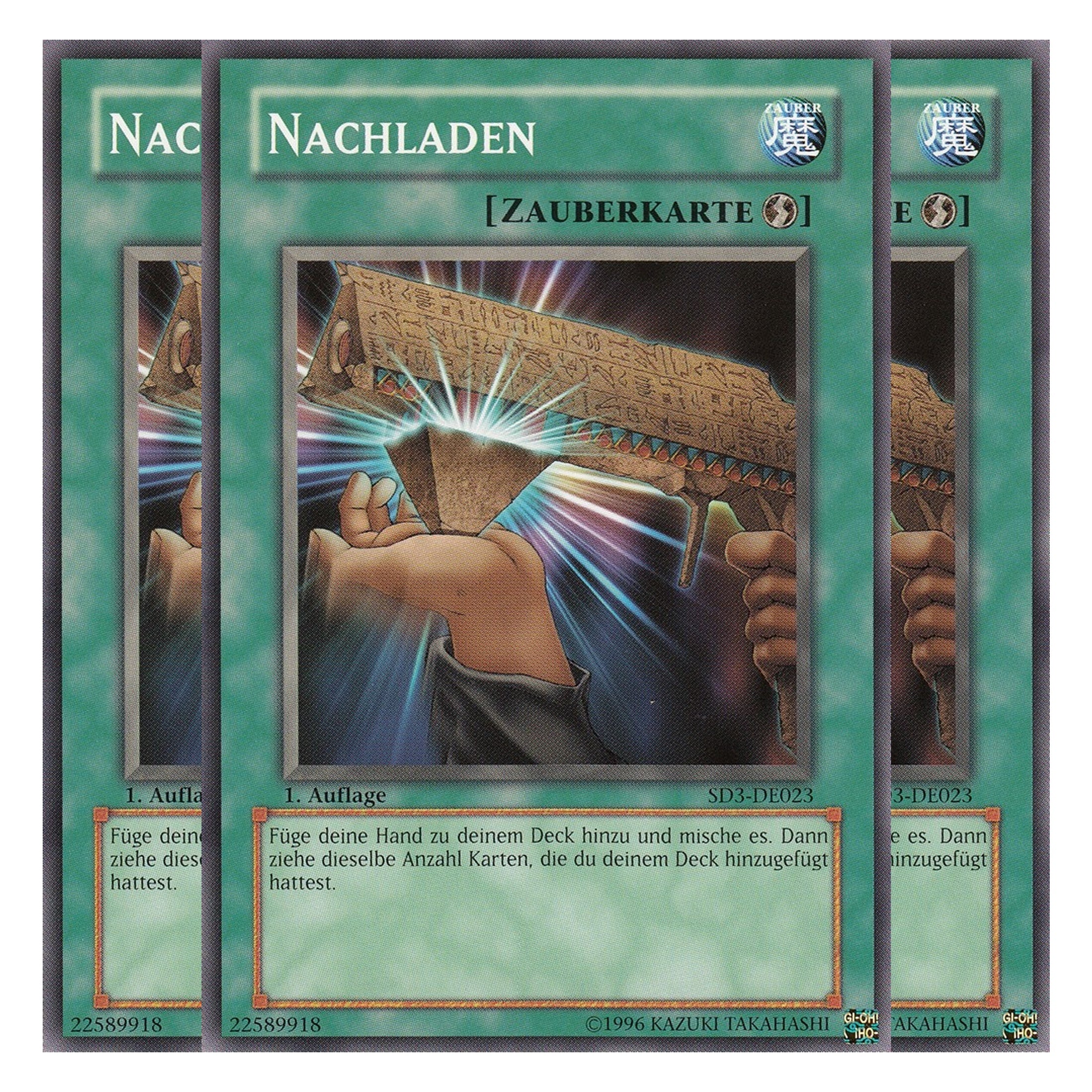 Nachladen - SD3-DE023 - Common - Deutsch - 1. Auflage - Structure Deck: Blaze of Destruction - Playset (3 Kopien)