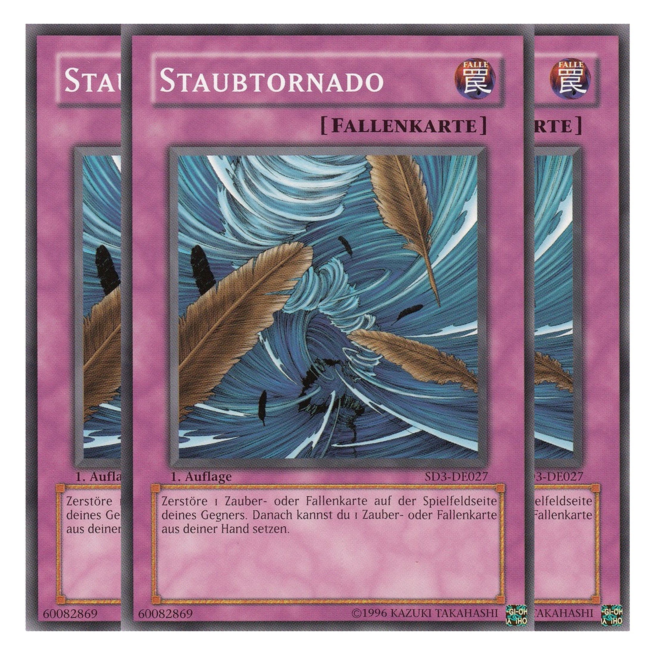 Staubtornado - SD3-DE027 - Common - Deutsch - 1. Auflage - Structure Deck: Blaze of Destruction - Playset (3 Kopien)