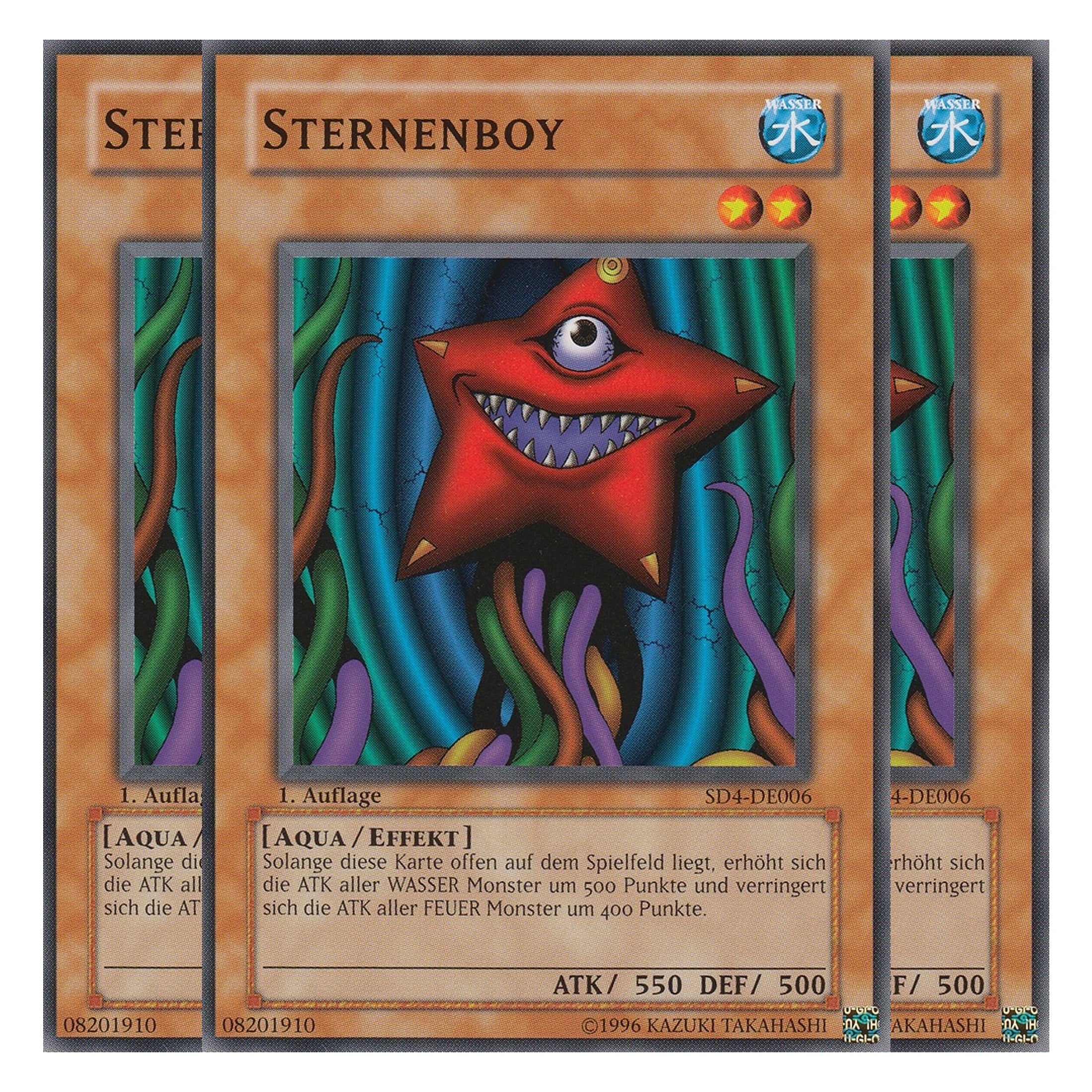 Sternenboy - SD4-DE006 - Common - Deutsch - 1. Auflage - Structure Deck: Fury From The Deep - Playset (3 Kopien)