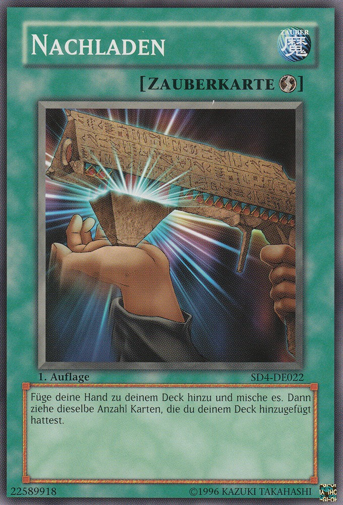 Nachladen - SD4-DE022 - Common - Deutsch - 1. Auflage - Structure Deck: Fury From The Deep - Yugioh
