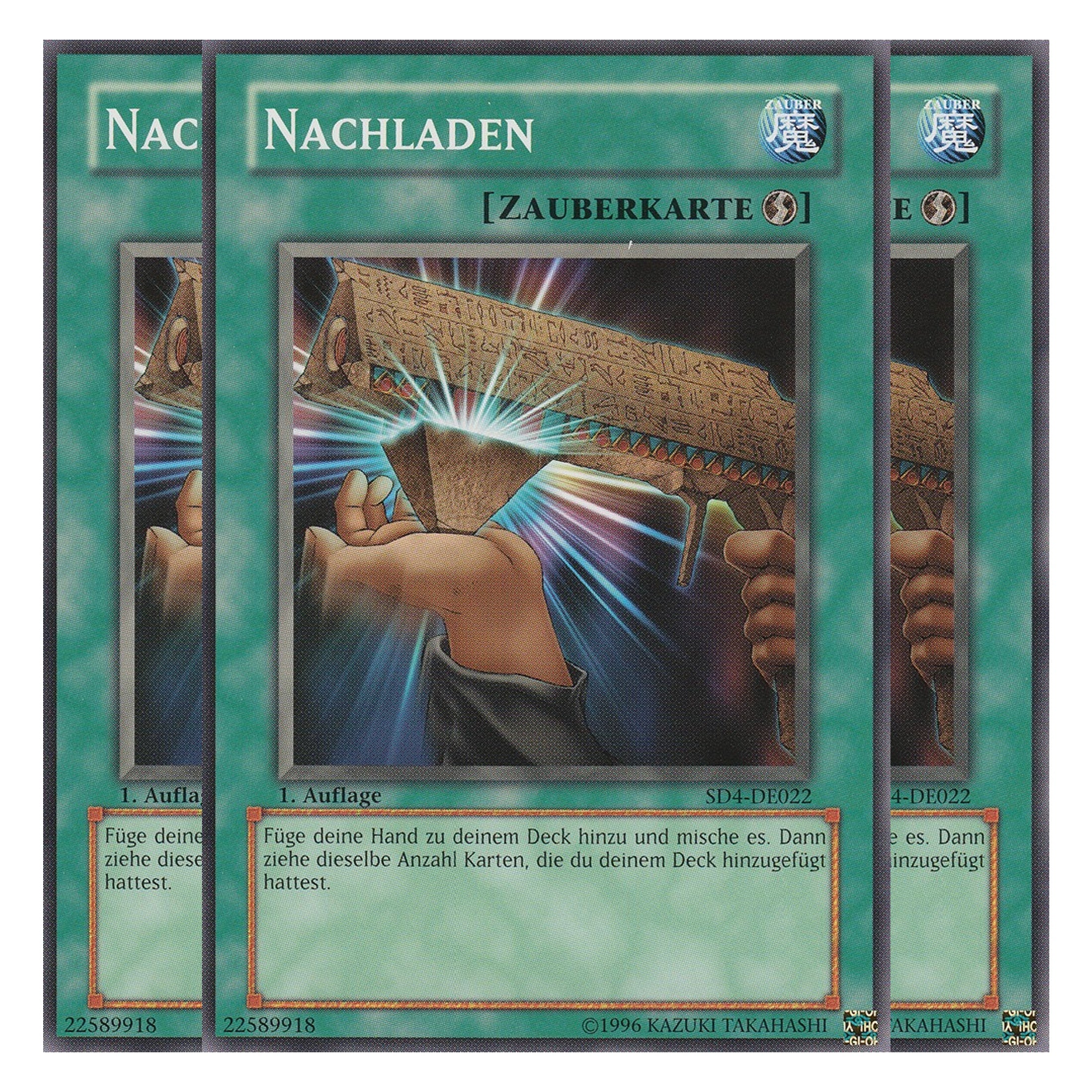Nachladen - SD4-DE022 - Common - Deutsch - 1. Auflage - Structure Deck: Fury From The Deep - Playset (3 Kopien)