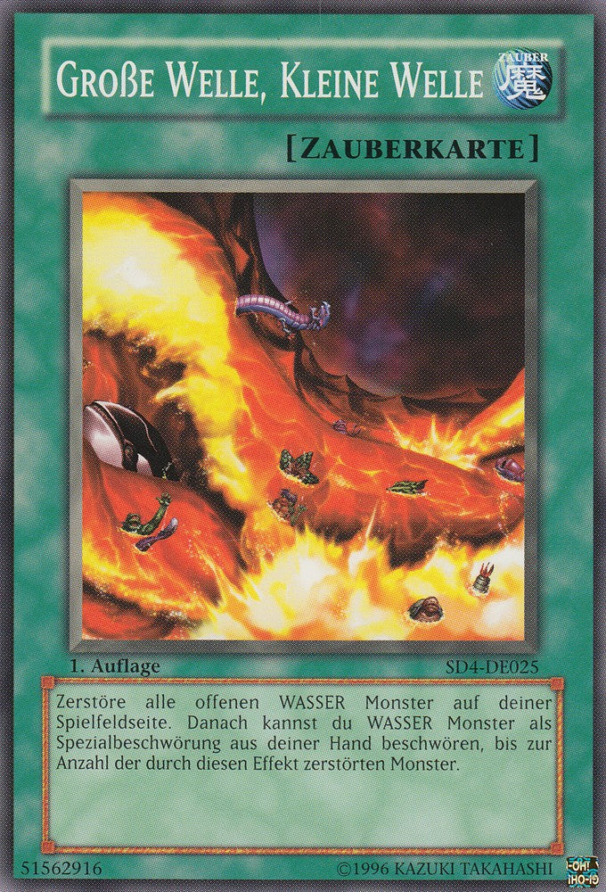 Große Welle, kleine Welle - SD4-DE025 - Common - Deutsch - 1. Auflage - Structure Deck: Fury From The Deep - Yugioh