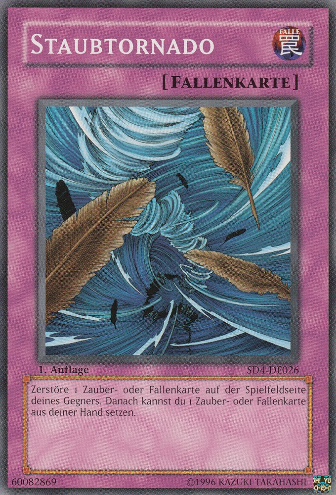 Staubtornado - SD4-DE026 - Common - Deutsch - 1. Auflage - Structure Deck: Fury From The Deep - Yugioh
