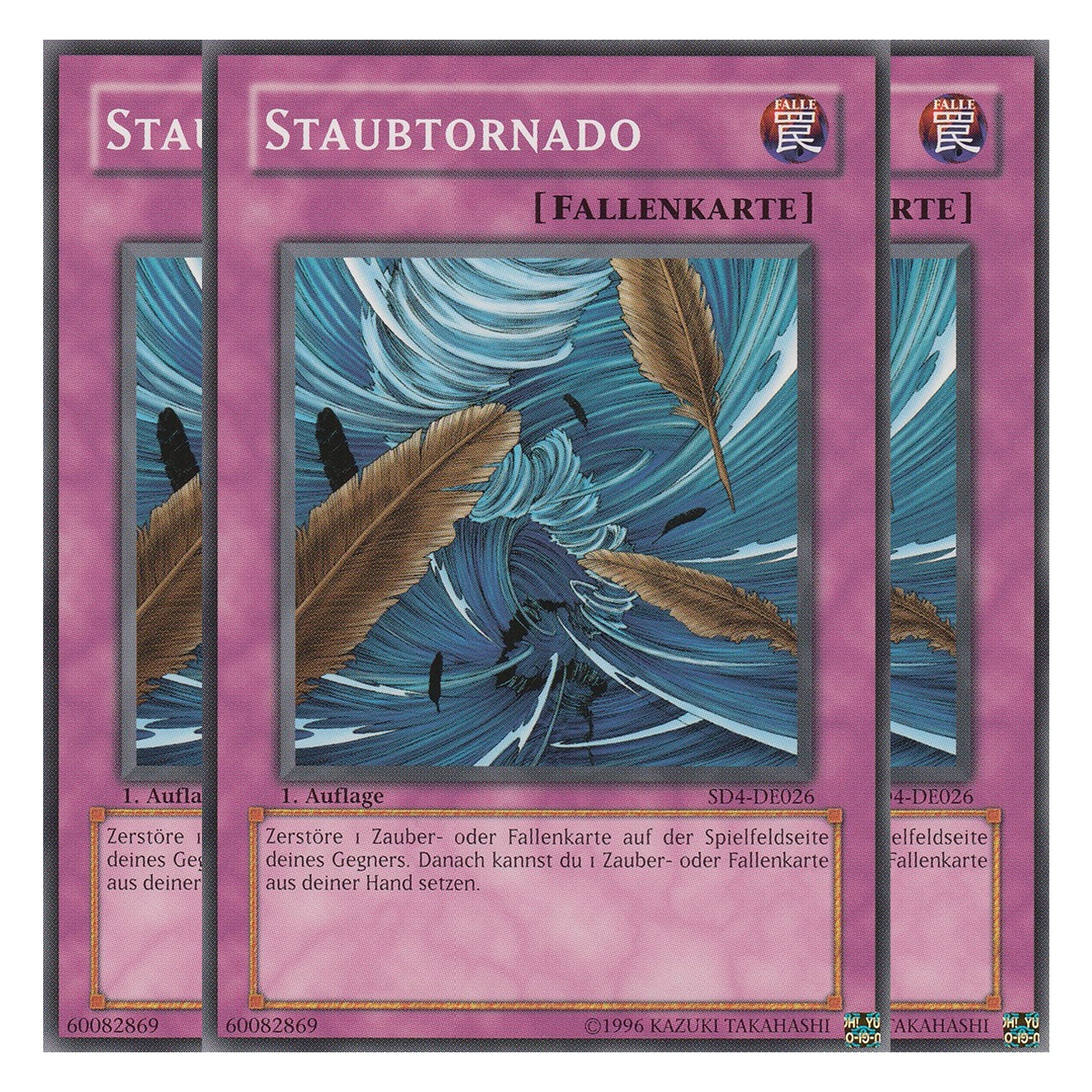 Staubtornado - SD4-DE026 - Common - Deutsch - 1. Auflage - Structure Deck: Fury From The Deep - Playset (3 Kopien)
