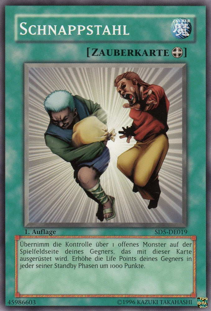 Schnappstahl - SD5-DE019 - Common - Deutsch - 1. Auflage - Structure Deck: Warrior's Triumph - Yugioh