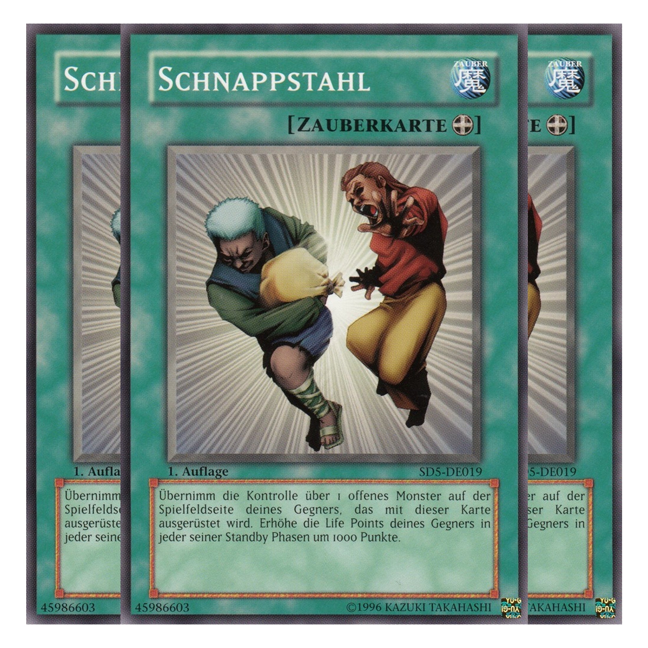 Schnappstahl - SD5-DE019 - Common - Deutsch - 1. Auflage - Structure Deck: Warrior's Triumph - Playset (3 Kopien)