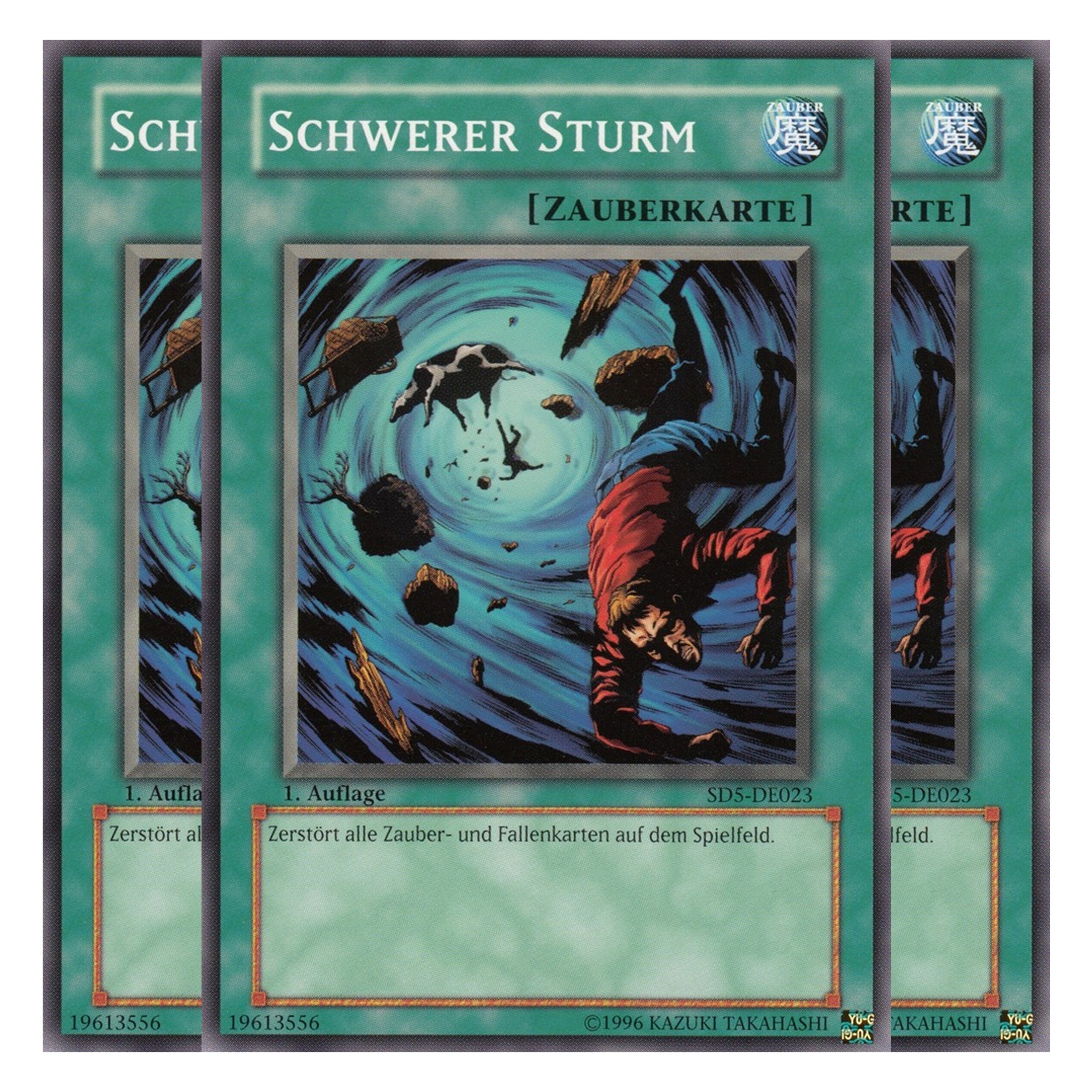 Schwerer Sturm - SD5-DE023 - Common - Deutsch - 1. Auflage - Structure Deck: Warrior's Triumph - Playset (3 Kopien)